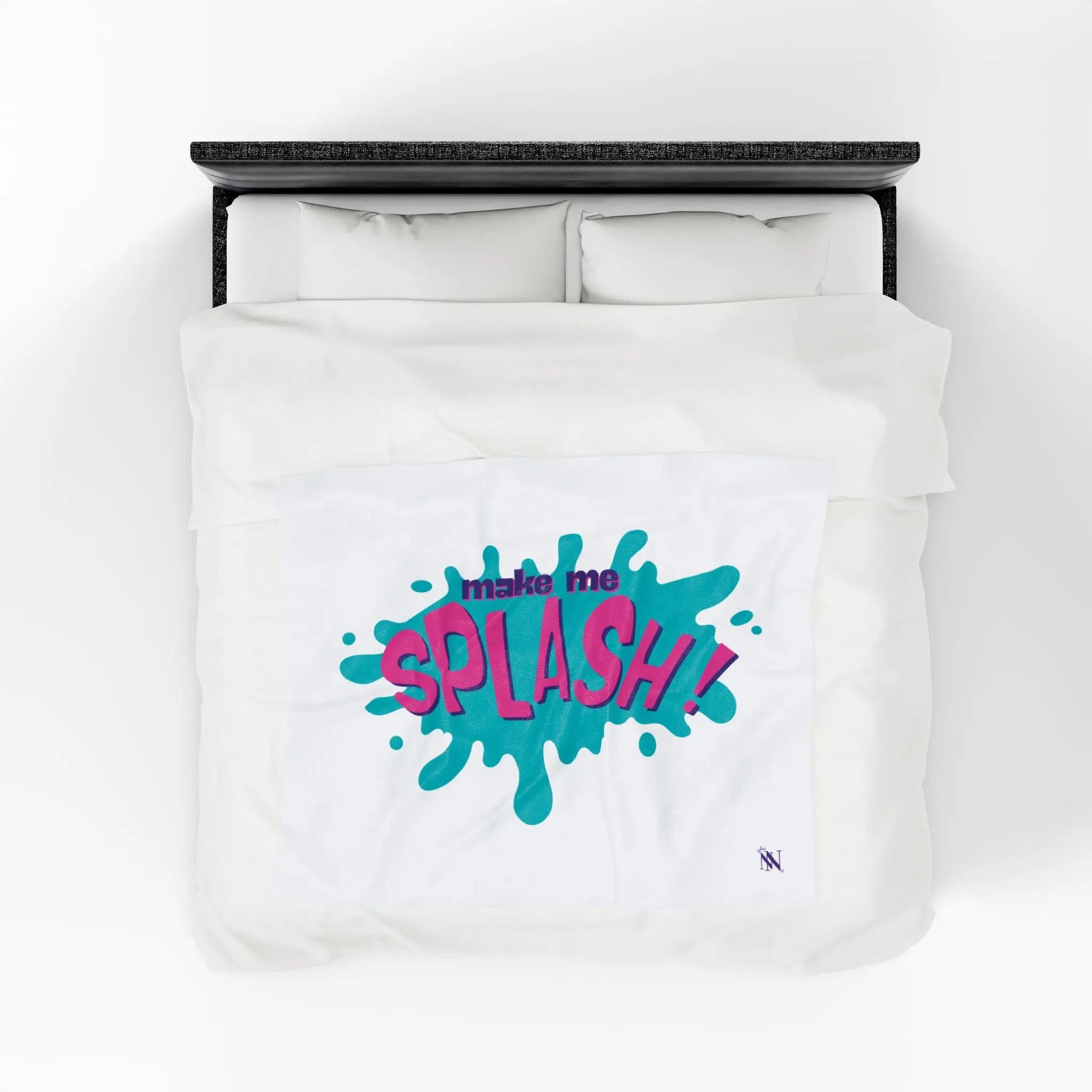 Make Me Splash! | Mix & Match Soft Fun-Flirty Lovers’ Blankets