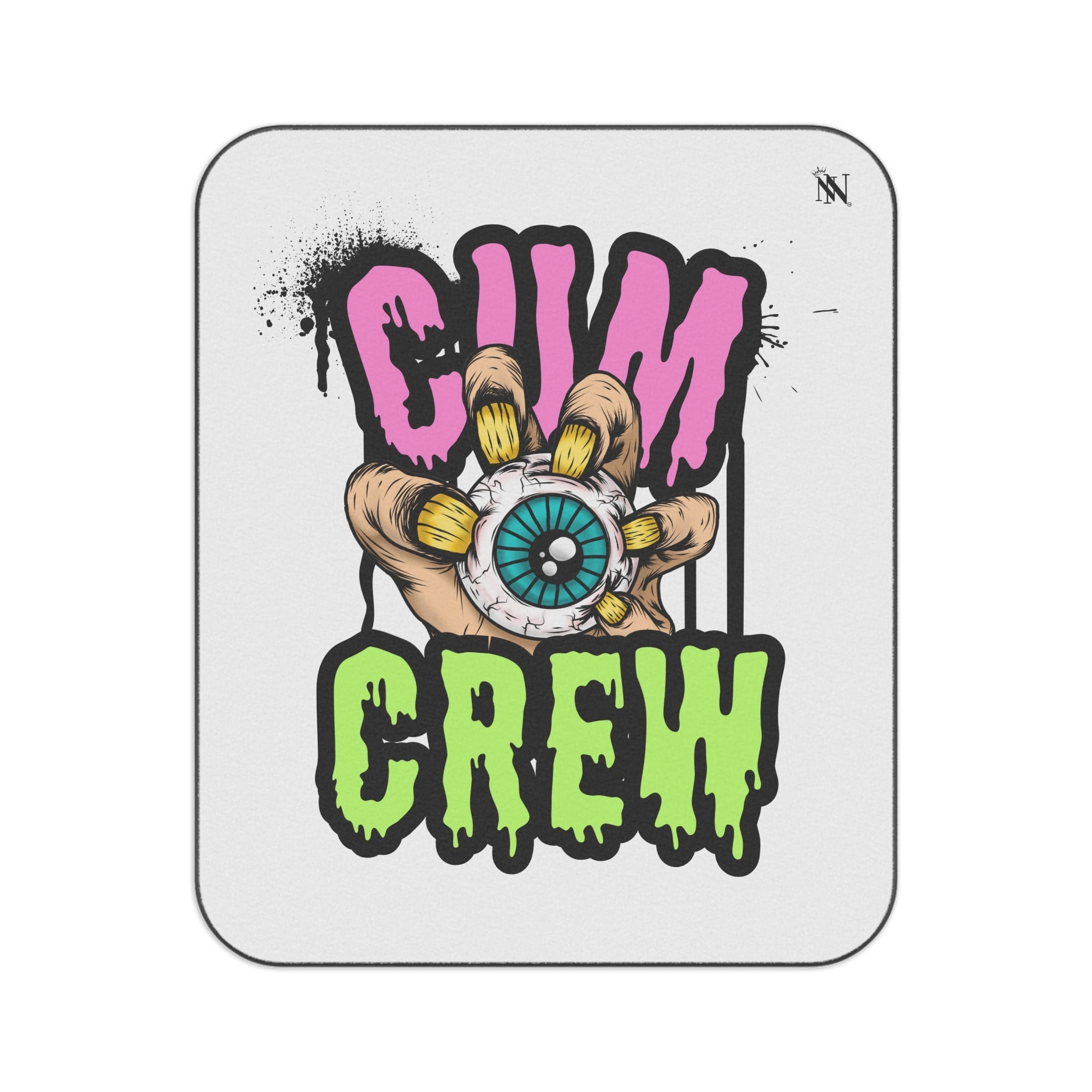 Scary Cum Crew | Mix Match Fun-Flirty Lovers’ Water-Resistant Blankets