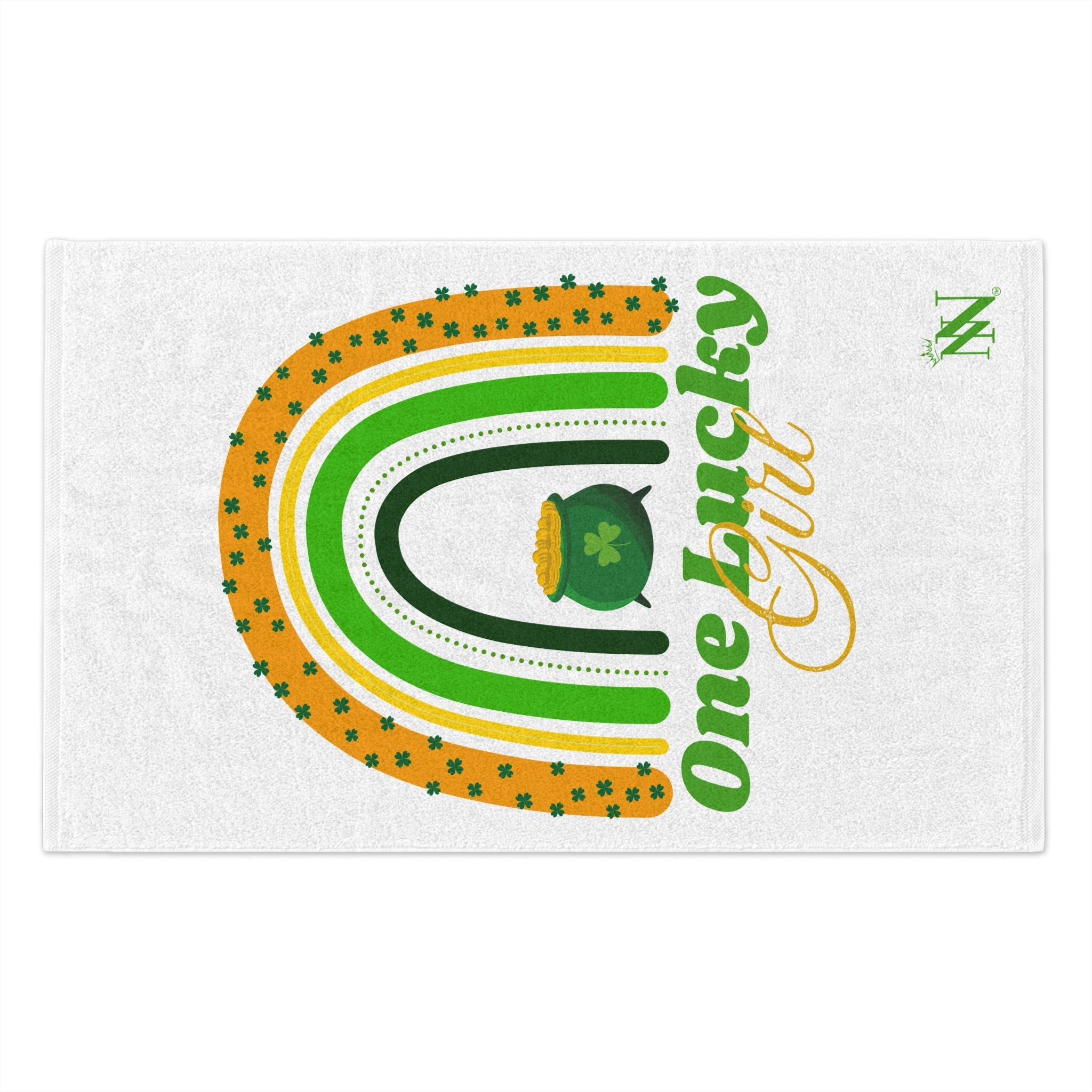 One Lucky Girl St. Patrick’s Day | Mix & Match Soft Fun-Flirty Lovers’ Towels