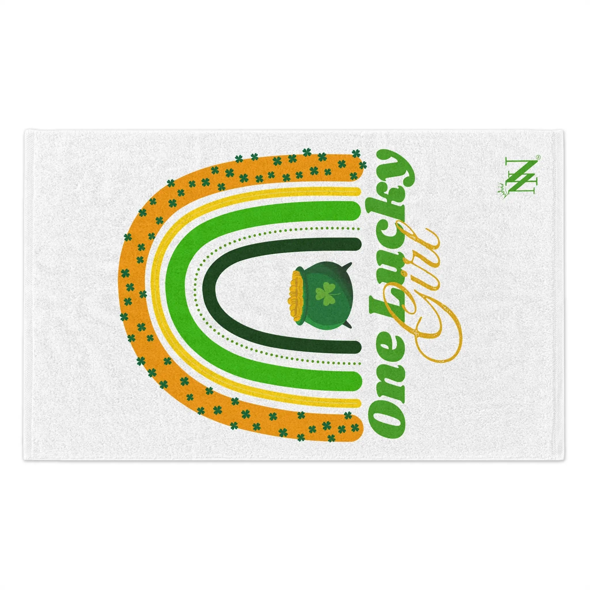 One Lucky Girl St. Patrick’s Day | Mix & Match Soft Fun-Flirty Lovers’ Towels
