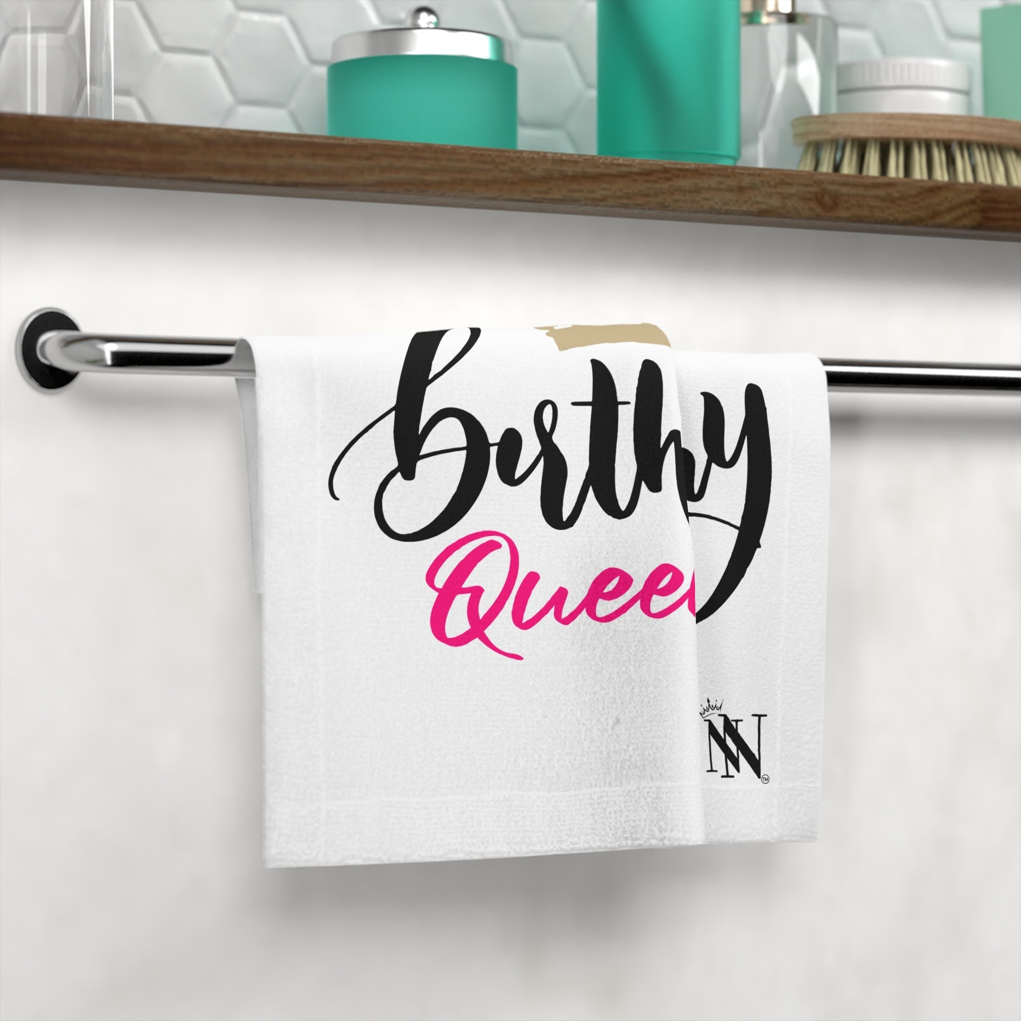 Gold Crown Birthday Queen | Mix & Match Lils’ Fun-Flirty Lovers’ Towels