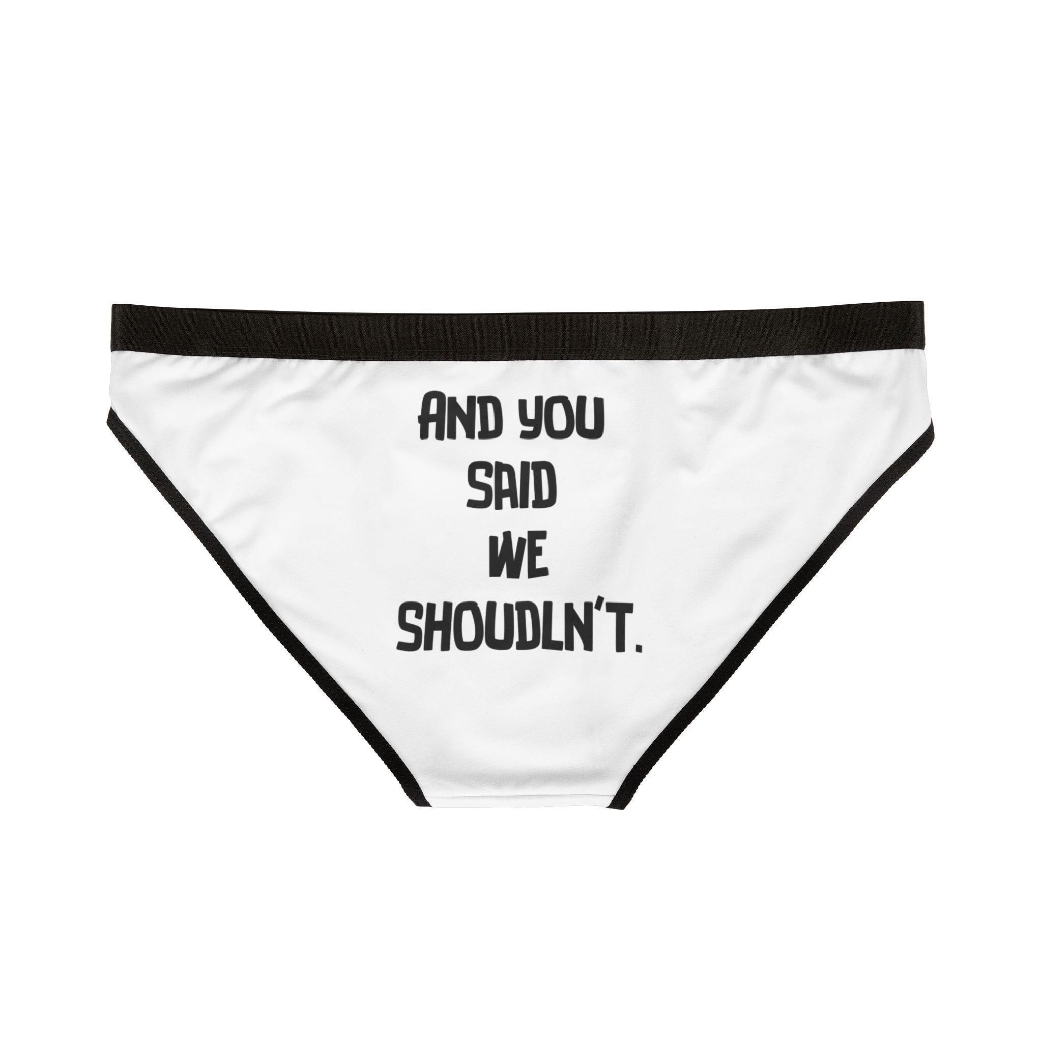 We Shouldn’t | Mix & Match Women’s Fun-Flirty Lovers’ Panties