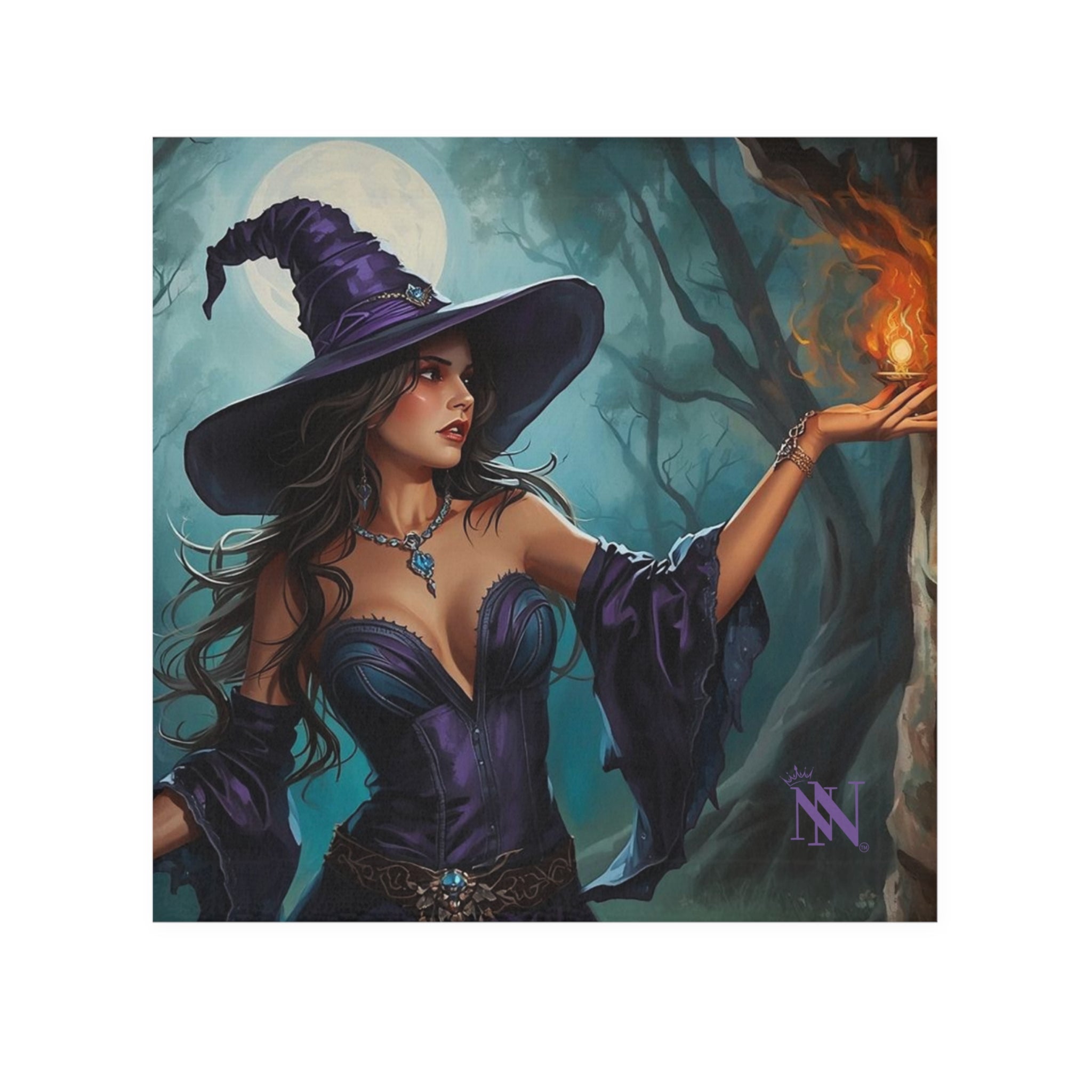 Fire Witch Fantasy Women Cum Rag