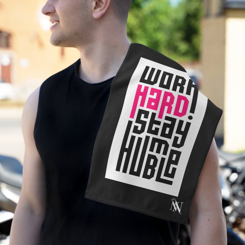 Work Hard. Stay Humble | Mix & Match Soft Fun-Flirty Lovers’ Towels