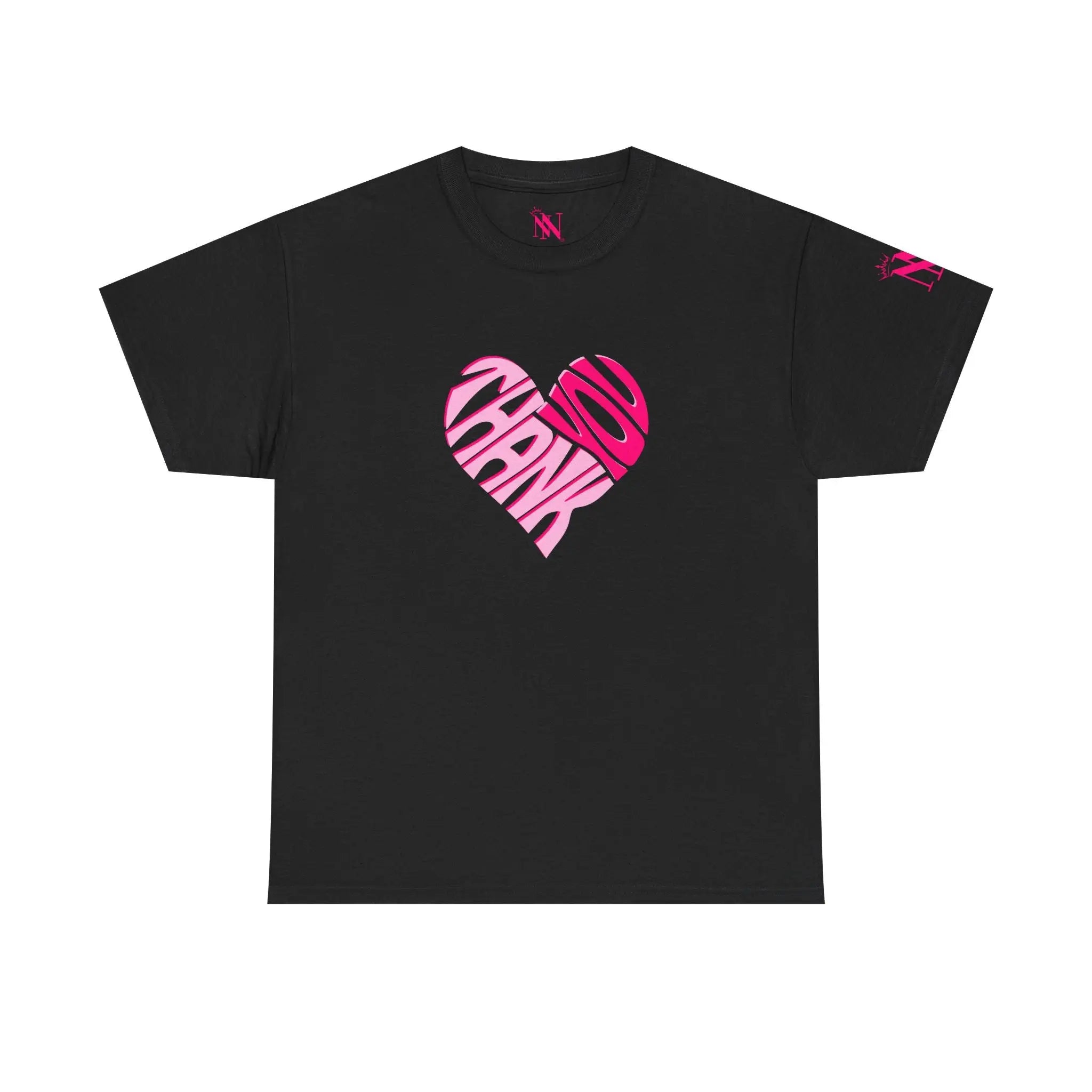 Thank You Heart | Mix & Match Cotton Unisex Fun-Flirty Loversโ T-Shirts