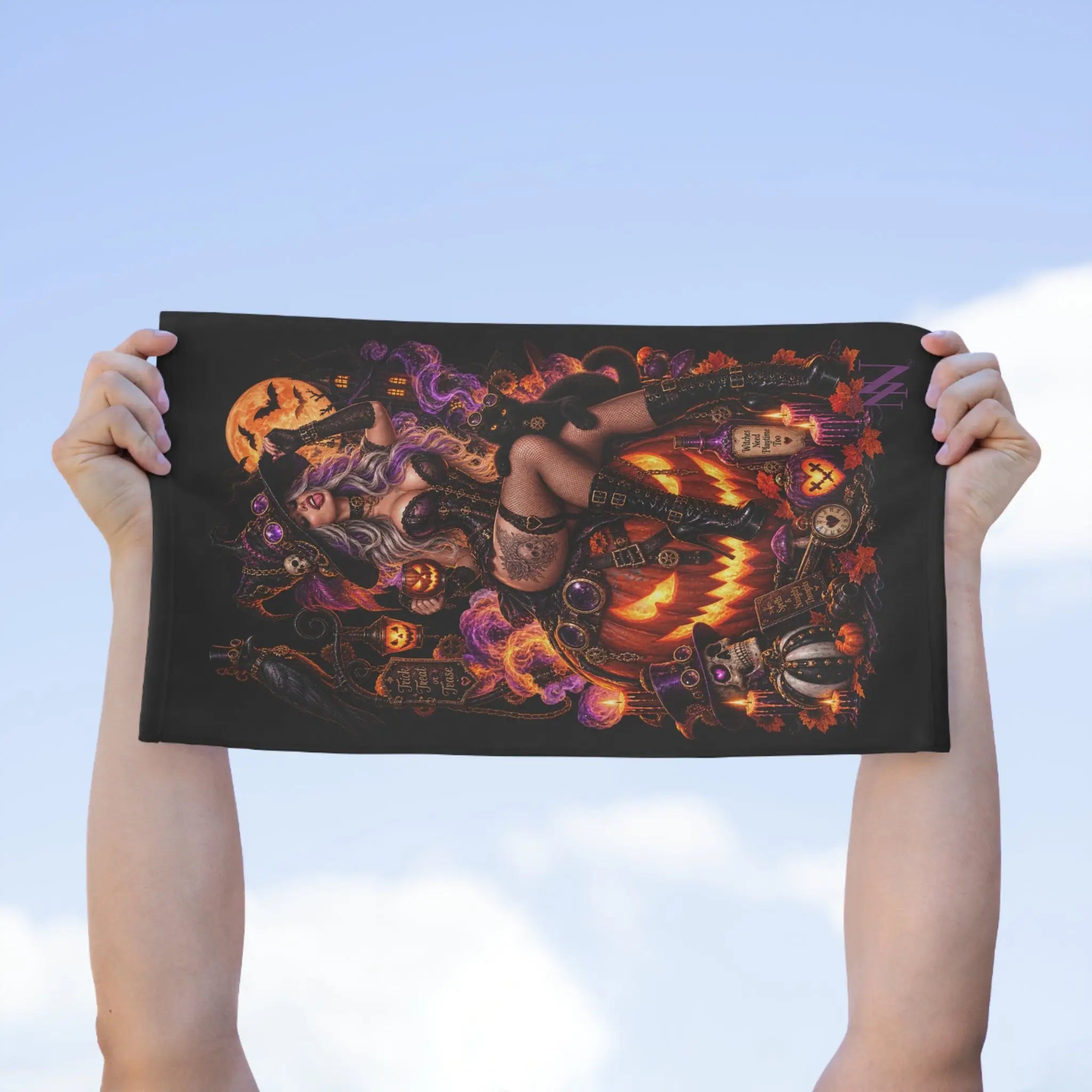Halloween Wicked Fantasy | Nectar Napkins Fun-Flirty Lovers’ Towels