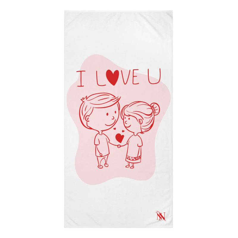 I Love You Couple | Mix & Match XL Fun-Flirty Lovers’ Towels