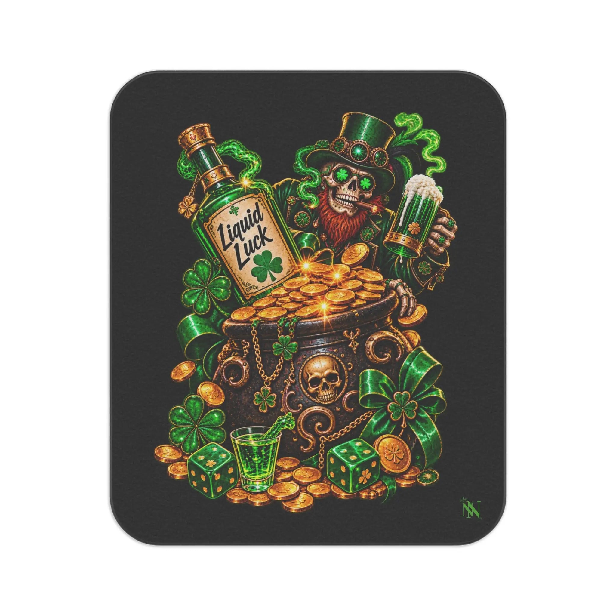 Pot Of Gold Wicked Leprechaun Water-Resistant Sex Blanket