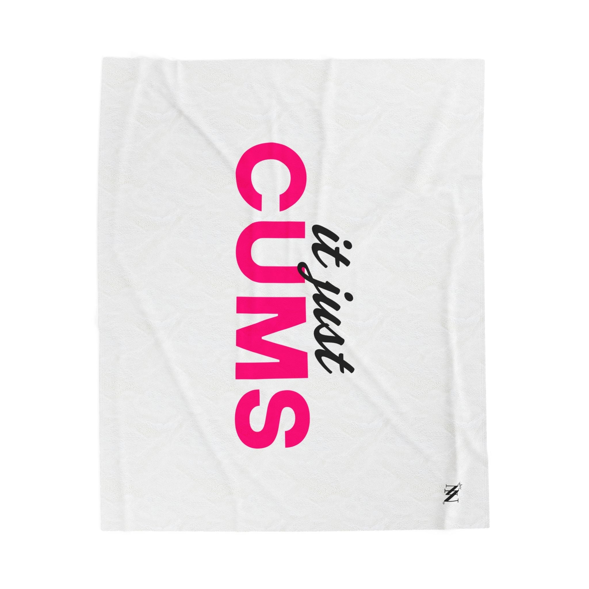 It Just Cums | Mix & Match Soft Fun-Flirty Lovers’ Blankets