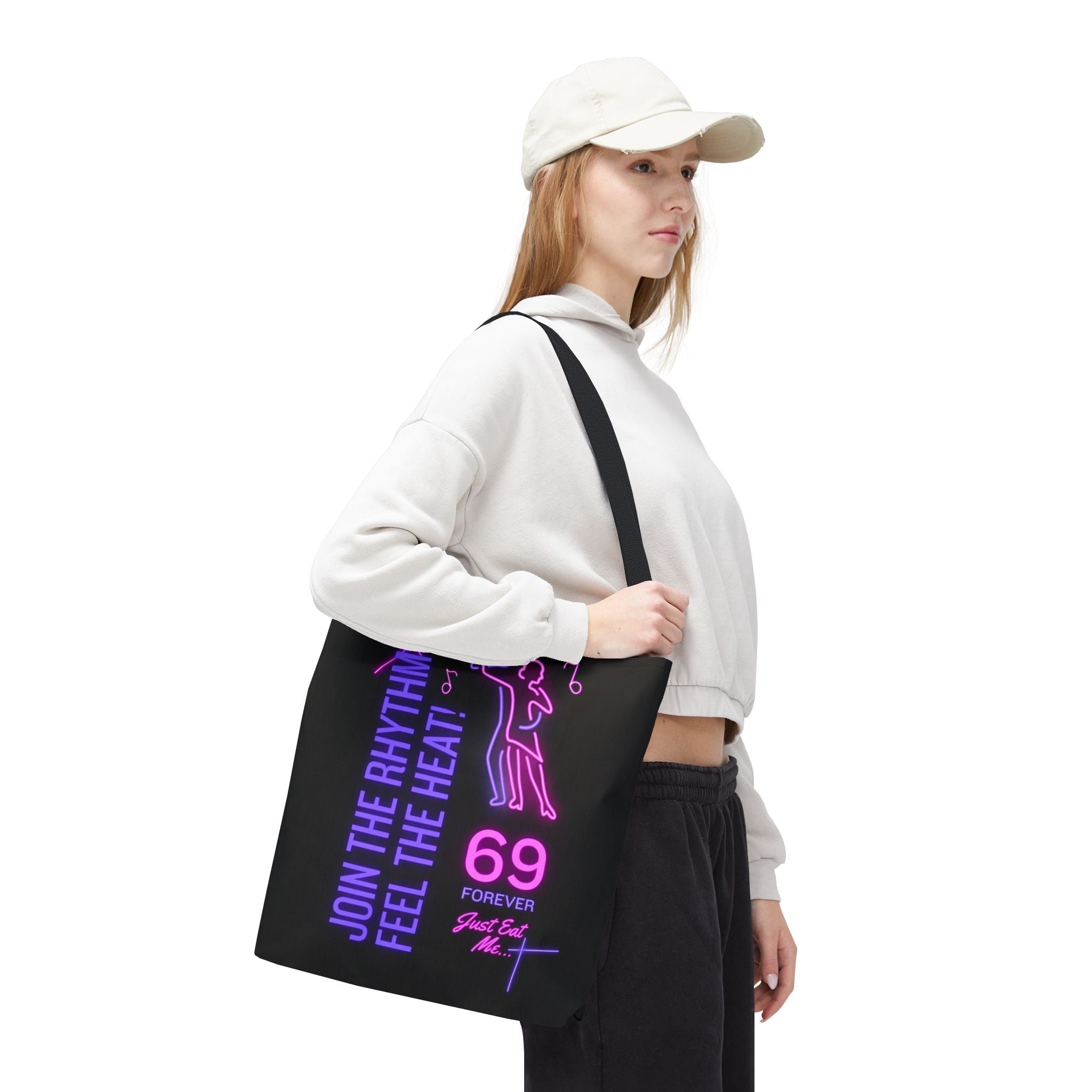 Sixty-Nine Forever Neon Fun Everyday Cute Tote Bag