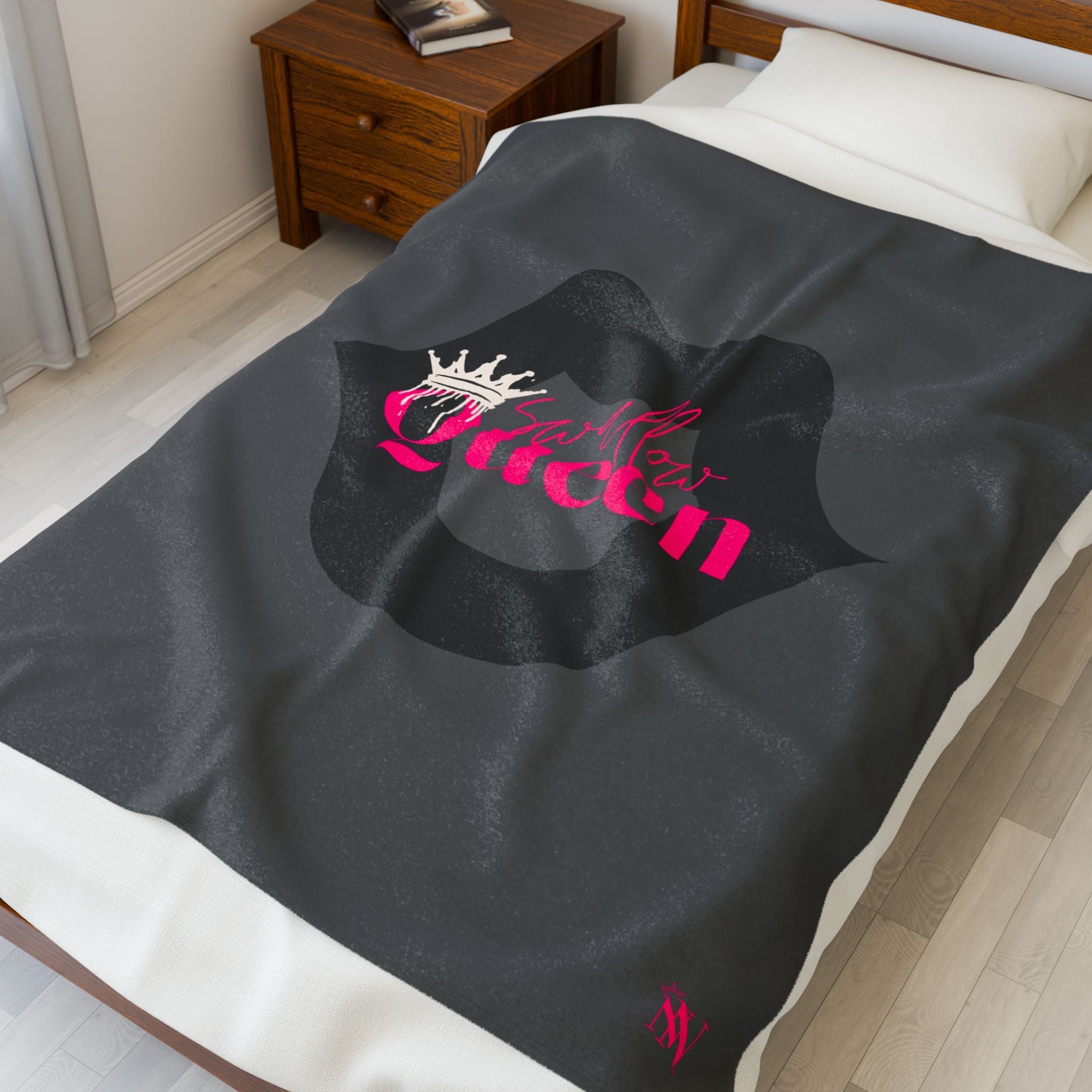 Swallow Queen | Mix & Match Velveteen Fun-Flirty Lovers’ Blankets