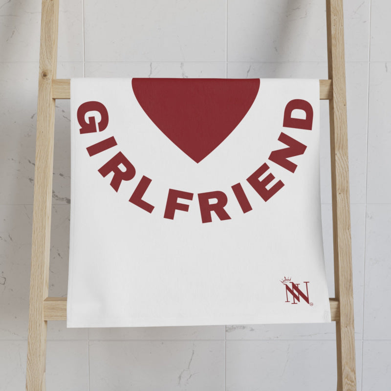 I Love My Girlfriend Heart | Mix & Match Classic Fun-Flirty Lovers’ Towels