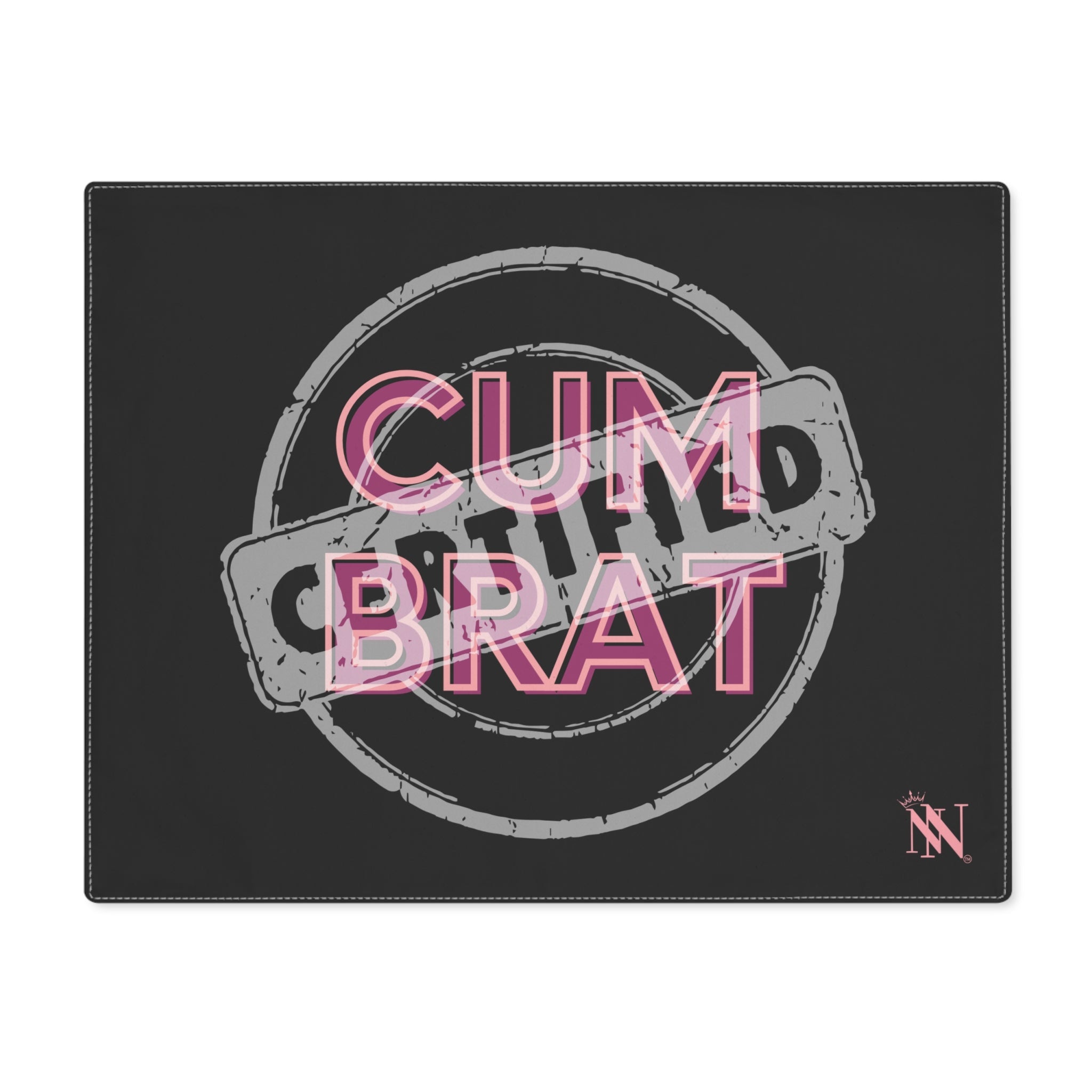 Certified: Cum Brat | Mix & Match Playful Fun-Flirty Lovers’ Toy Mats
