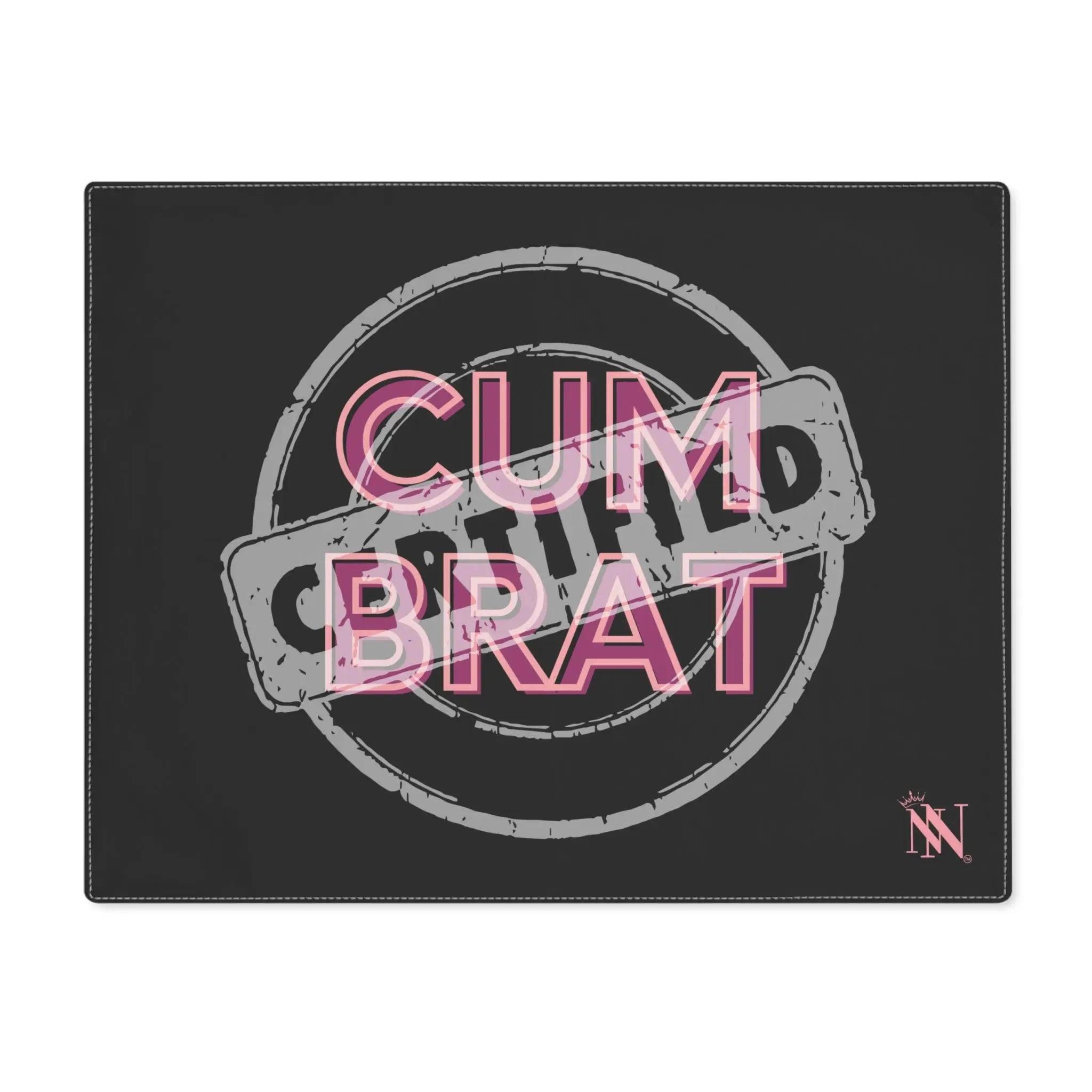 Certified: Cum Brat | Mix & Match Playful Fun-Flirty Lovers’ Toy Mats