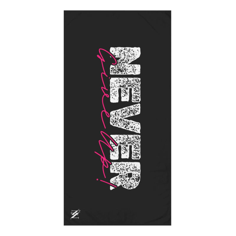 Never Give Up | Mix & Match XL Fun-Flirty Lovers’ Towels