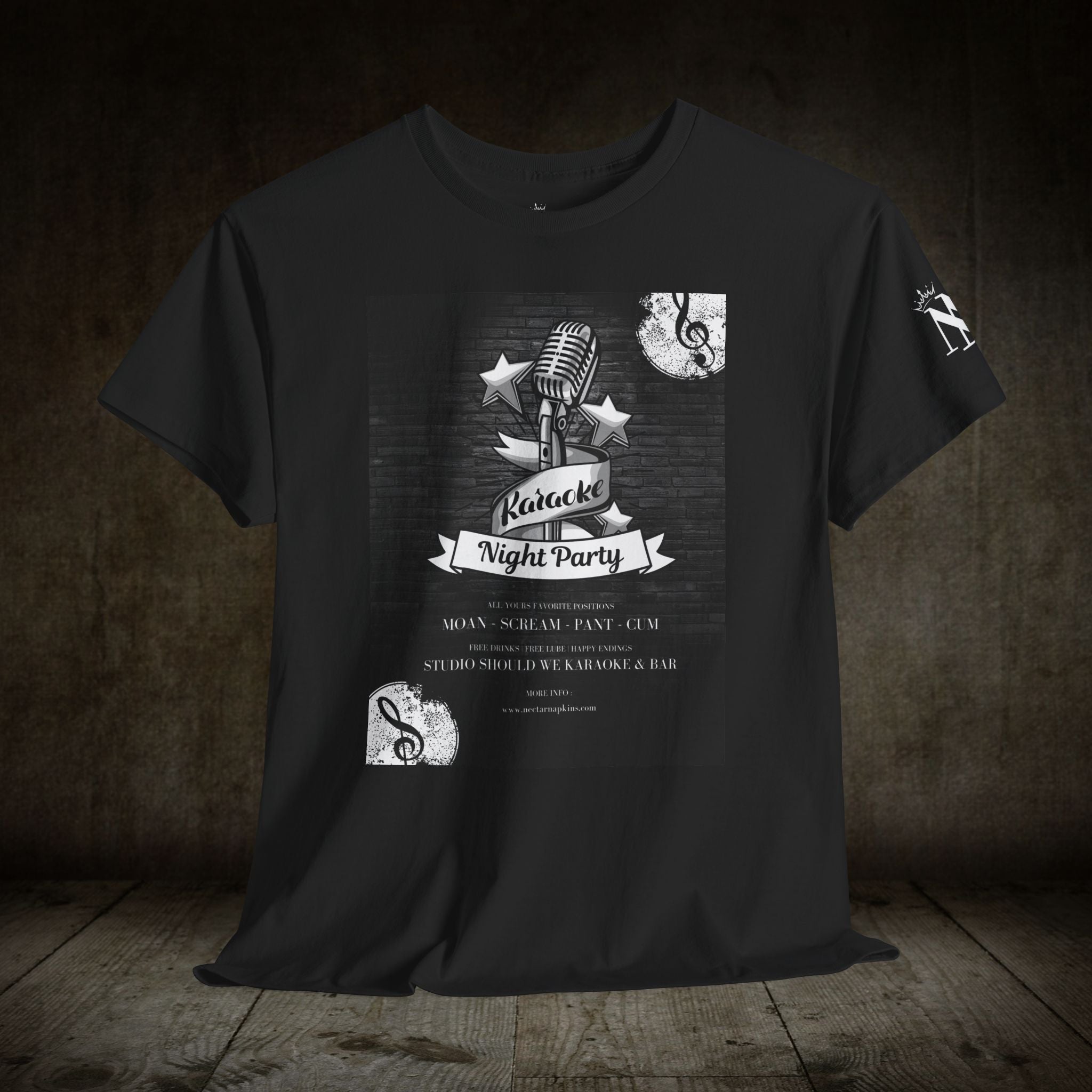 Karaoke Night | Mix & Match 100% Cotton Unisex Fun-Flirty Lovers’ Tees