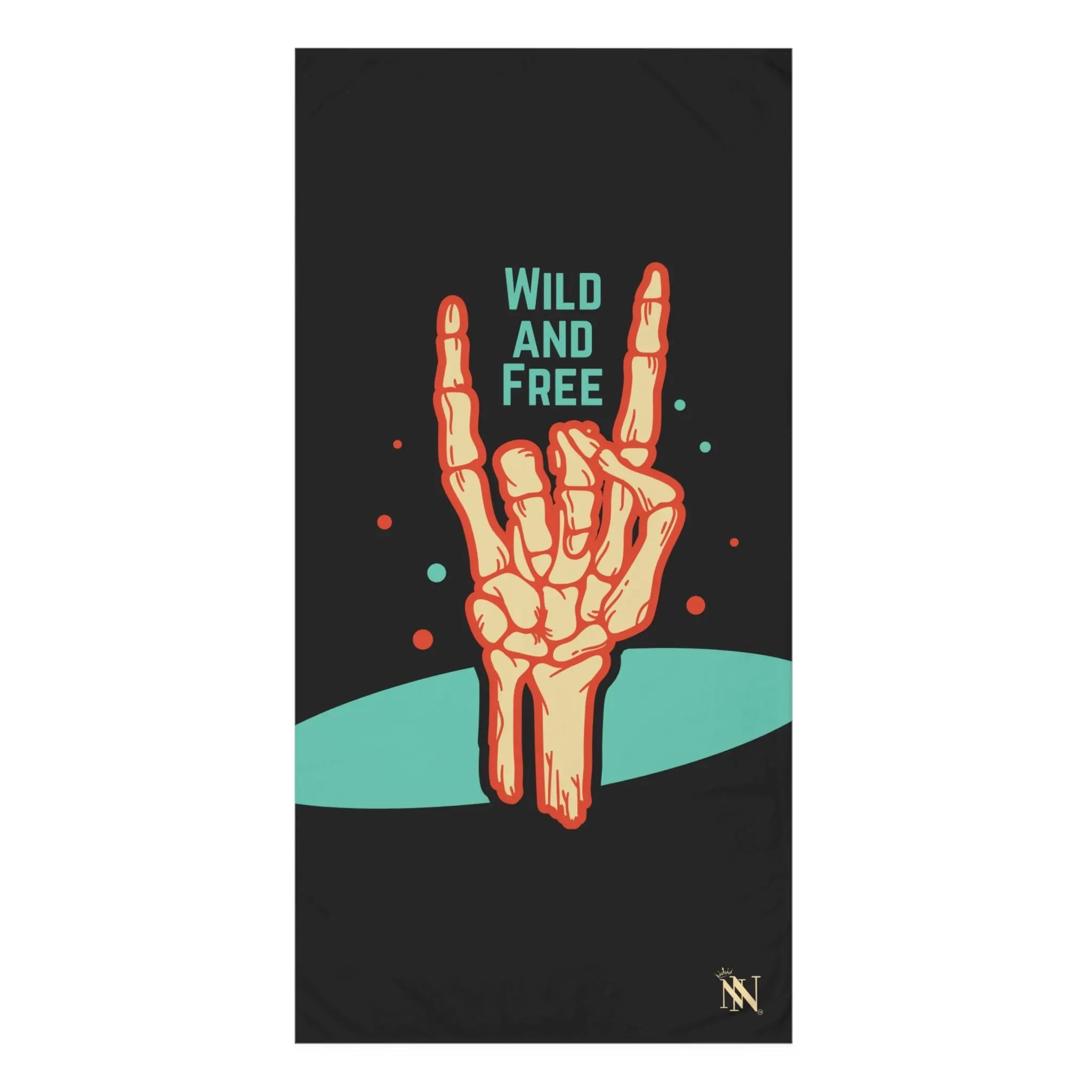 Throwing Horns Wild & Free | Mix & Match XL Fun-Flirty Lovers’ Towels