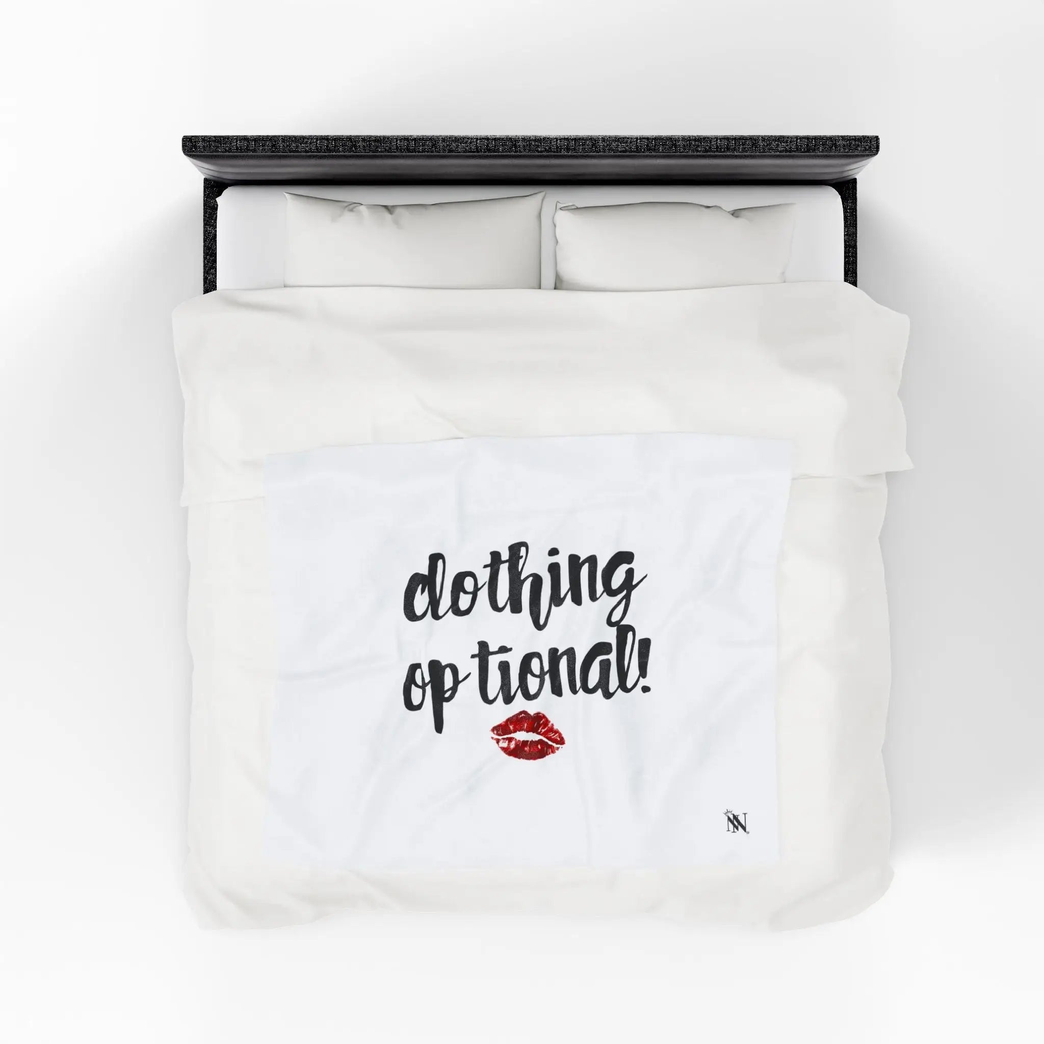 Clothing Optional! | Mix & Match Velveteen Fun-Flirty Lovers’ Blankets