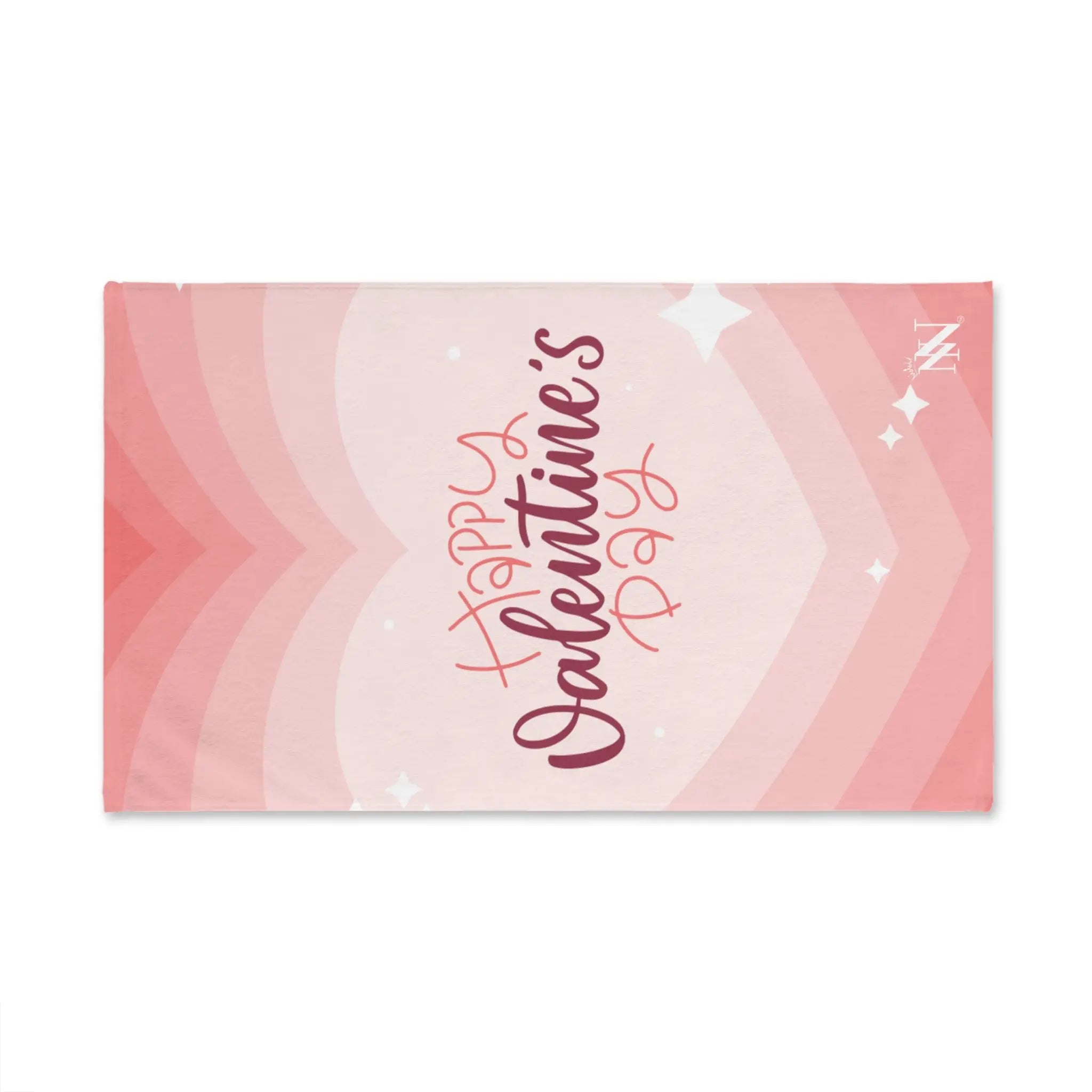Happy Valentine’s Day Ombre Heart Fun Cum Towel