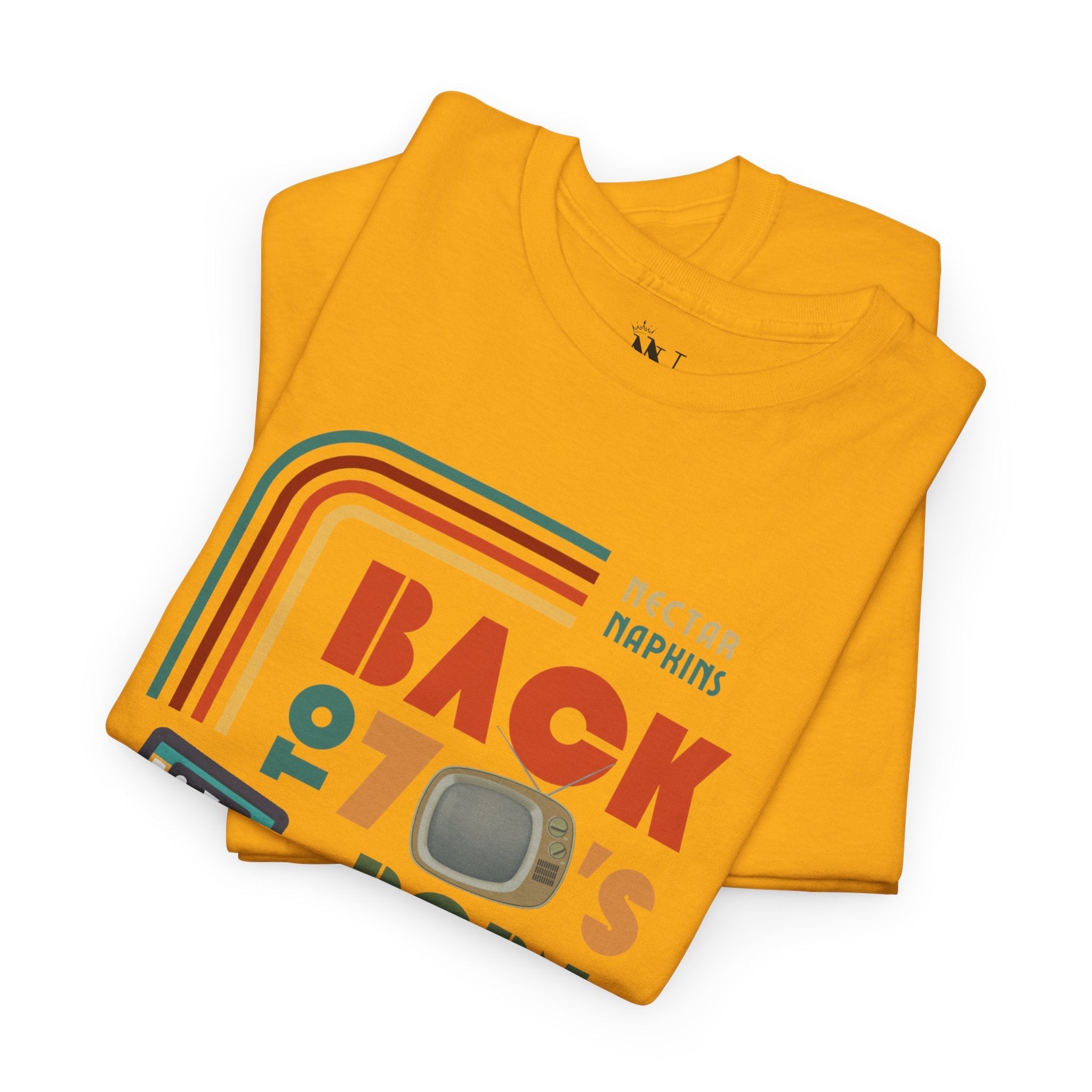 Back to 70s Porn | Mix & Match 100% Cotton Unisex Fun-Flirty Lovers’ Tees
