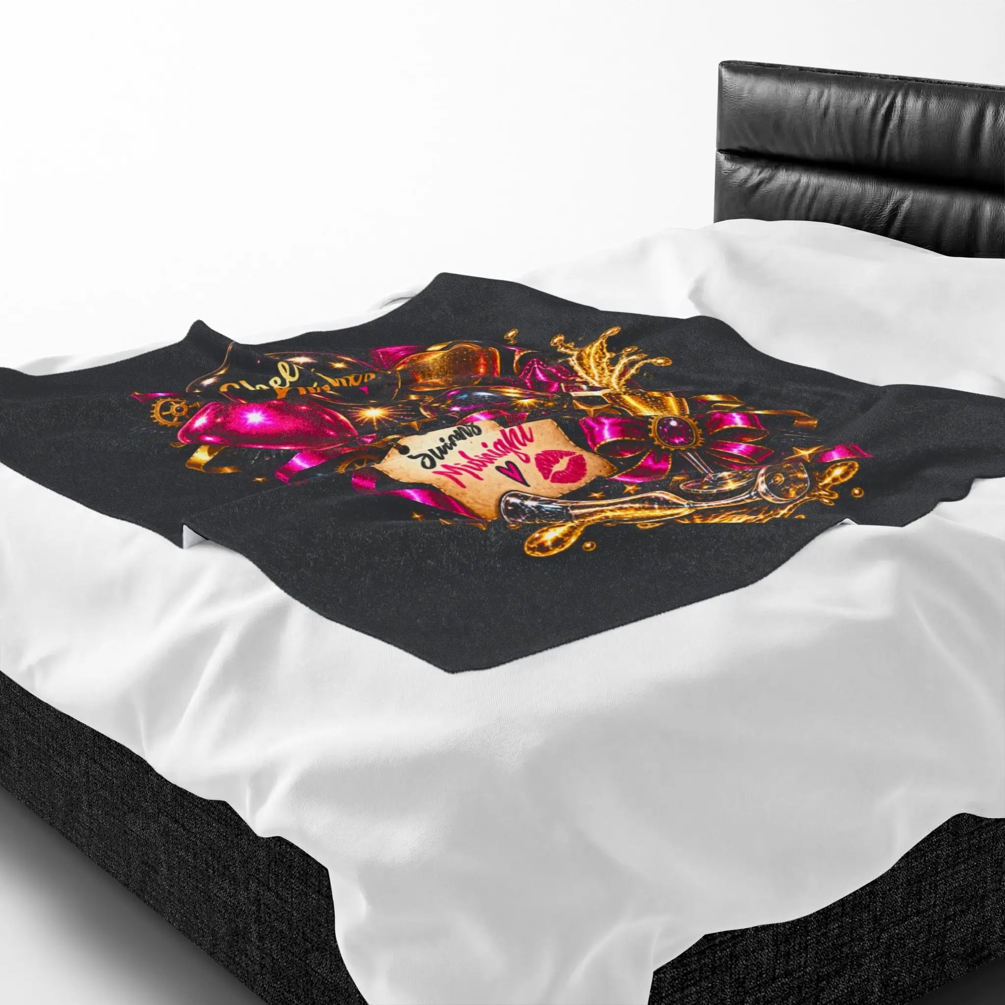 Cheers Bitches New Years | Nectar Napkins Fun-Flirty Lovers’ Blankets