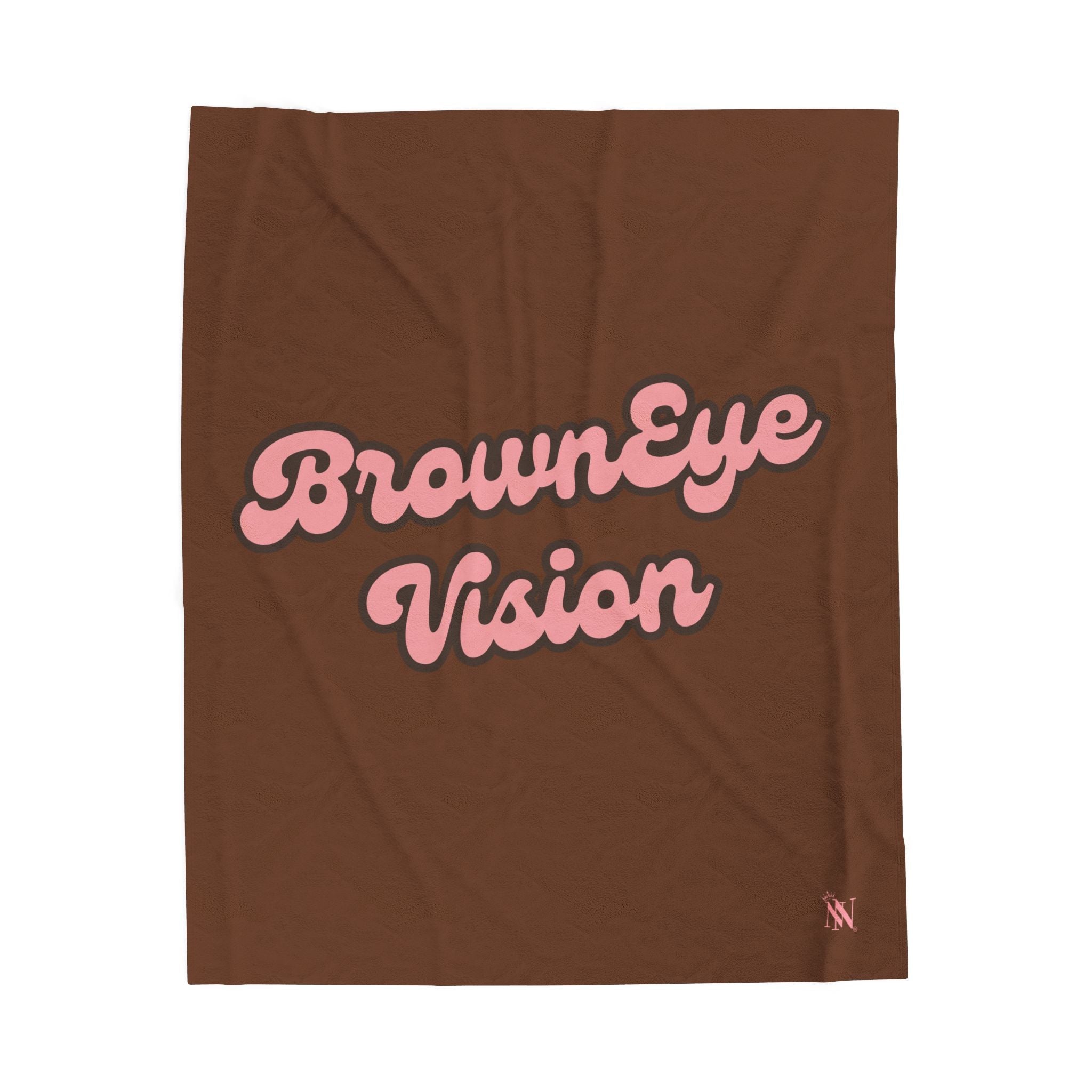 Brown Eye Vision | Mix & Match Fun-Flirty Lovers’ Blankets
