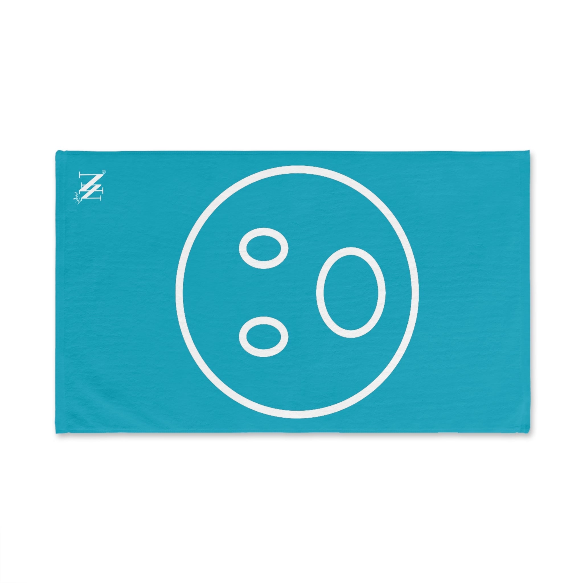 Surprised Emoji Teal | Mix & Match Classic Fun-Flirty Loversâ Towels