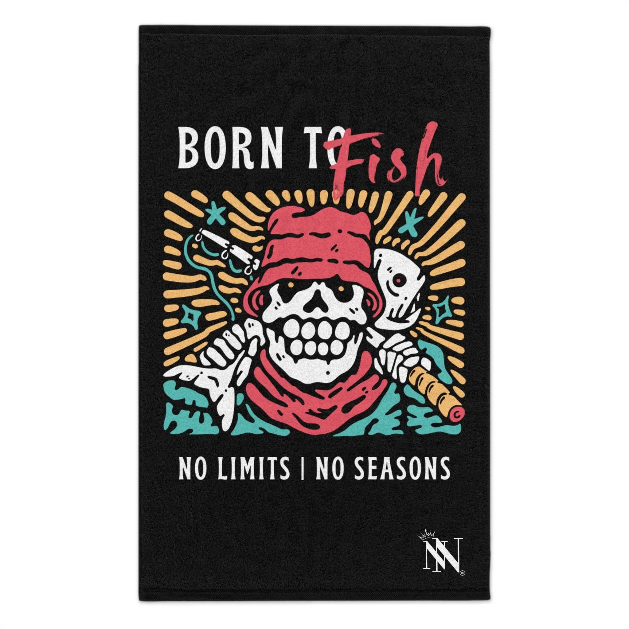 Born to Fish No Seasons Sex Towel