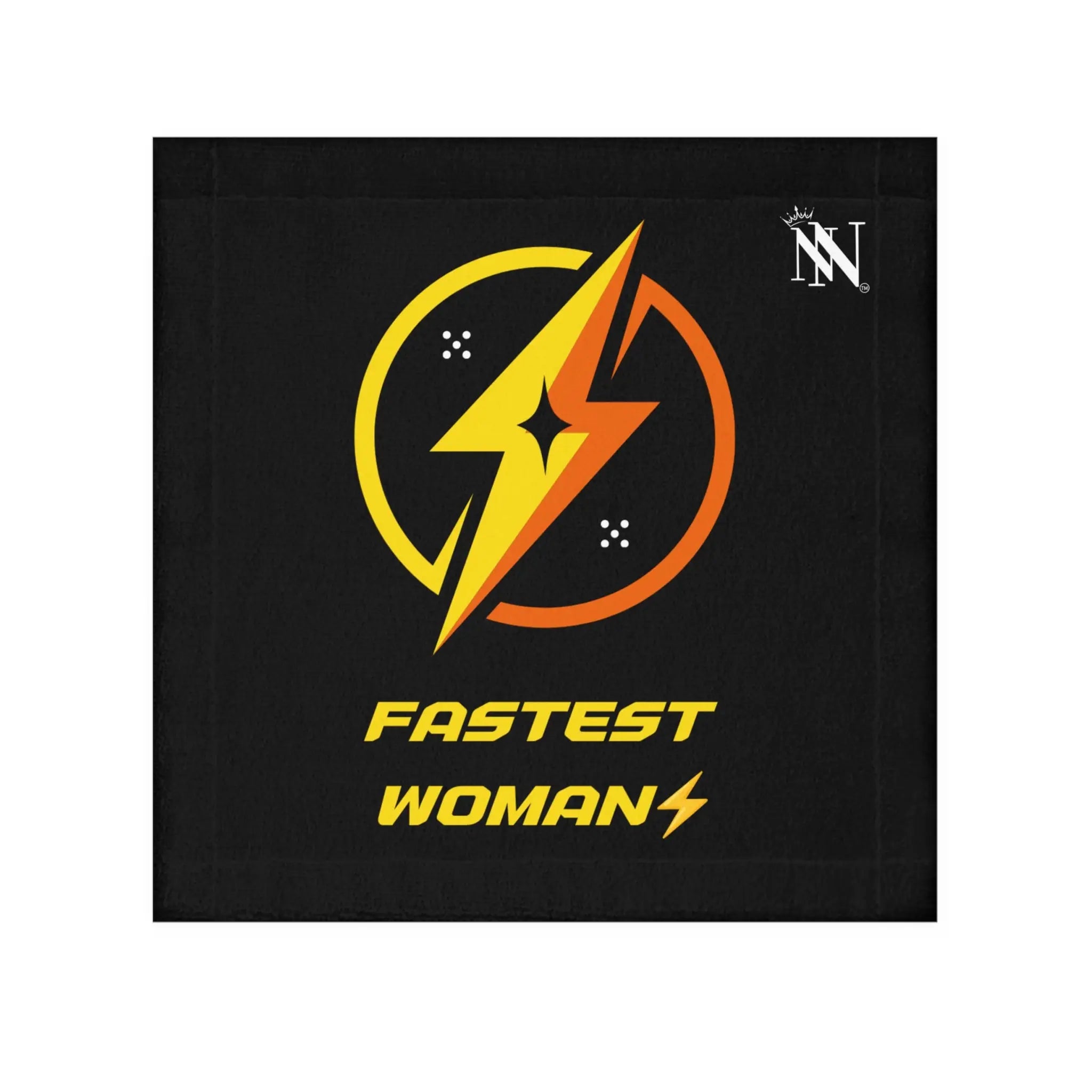 Fastest Woman Lightning Bolt Mouth Rag