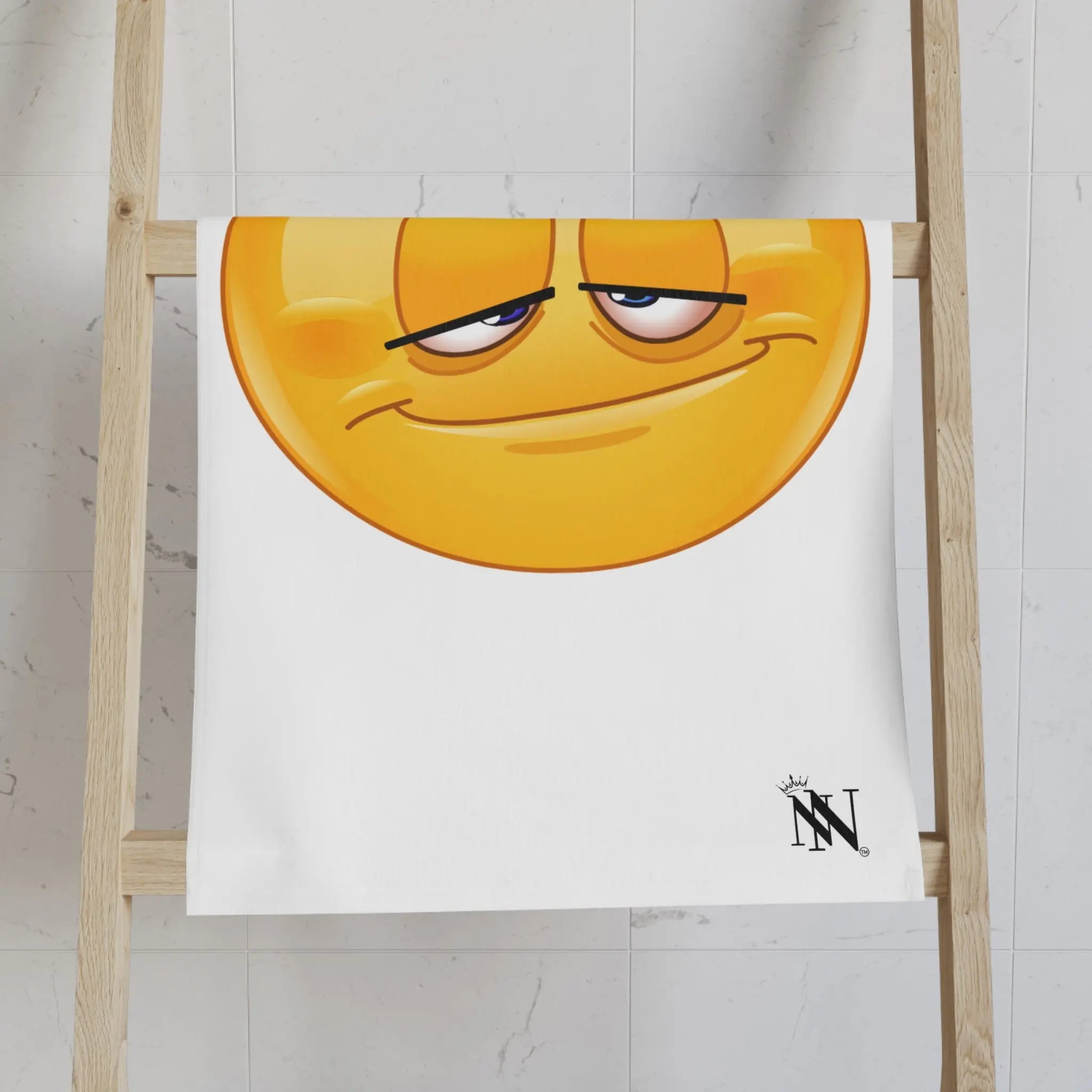 Happily Stoned Emoji Cum Towel