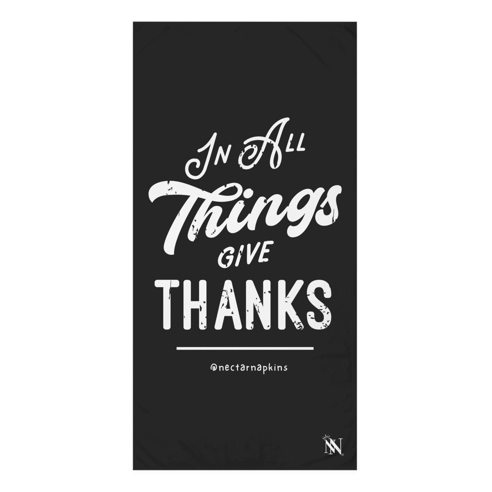 In All Things Give Thanks | Mix & Match XL Fun-Flirty Lovers’ Towels