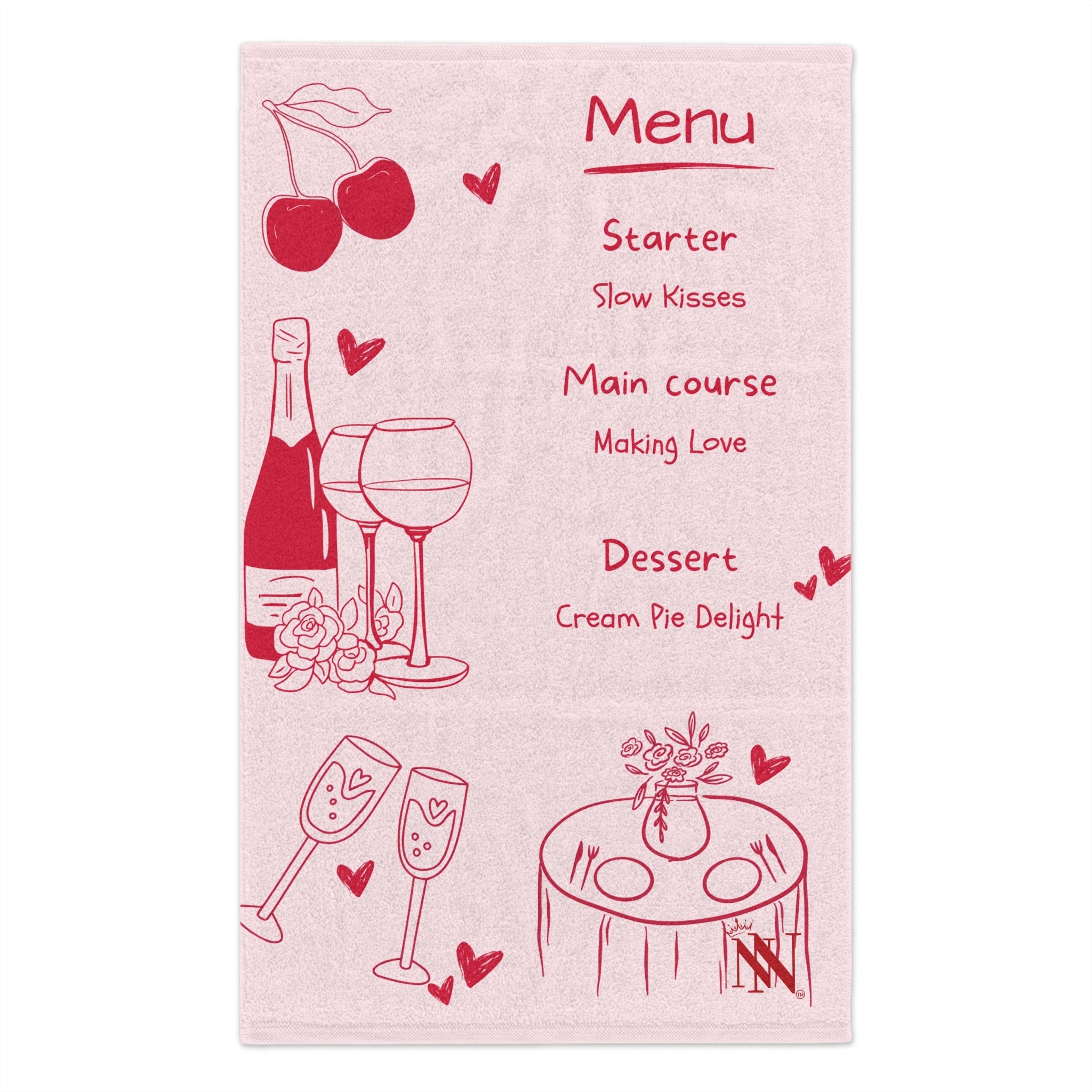 The Menu | Mix & Match Soft Fun-Flirty Lovers’ Towels
