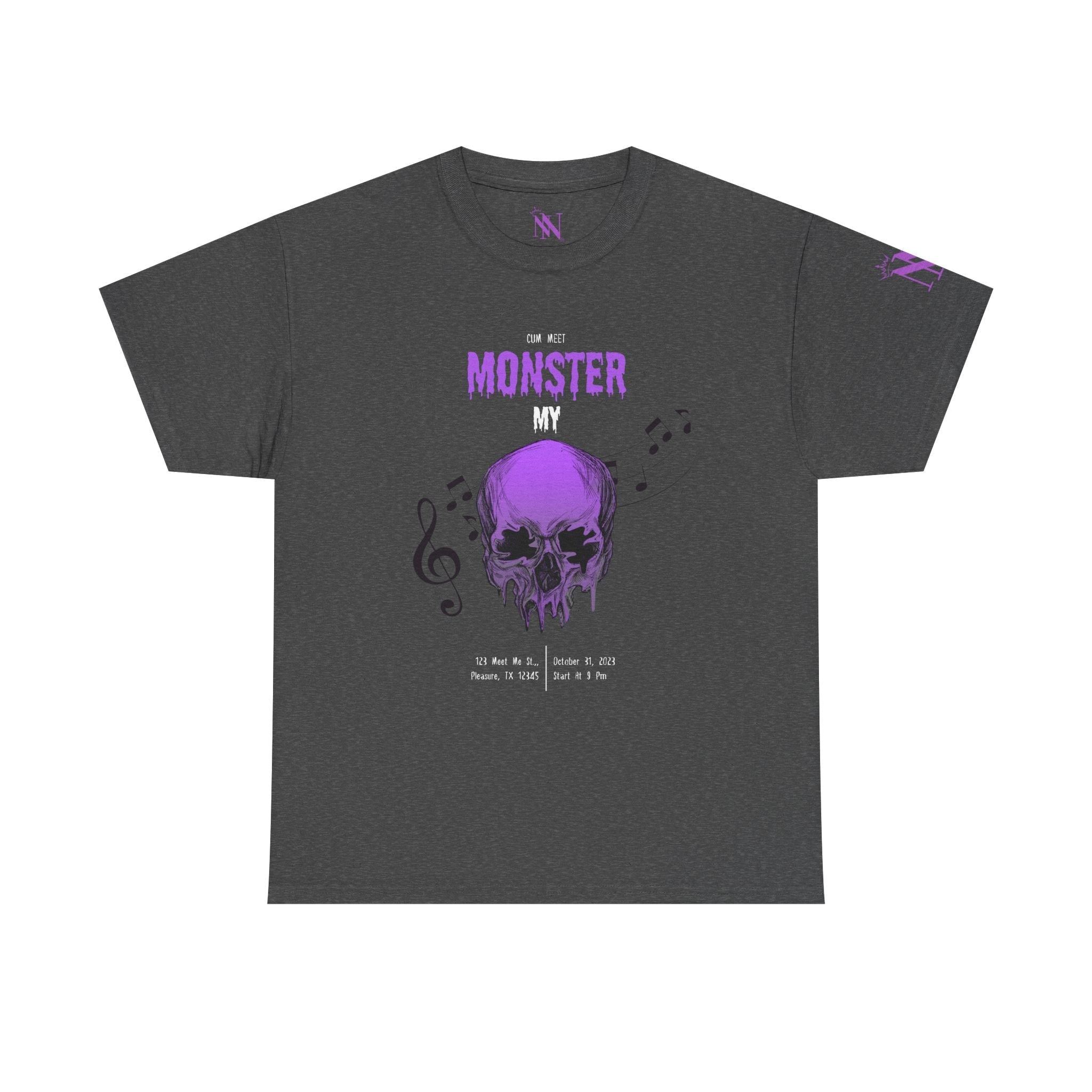 Meet My Monster | Mix & Match 100% Cotton Unisex Fun-Flirty Lovers’ Tees