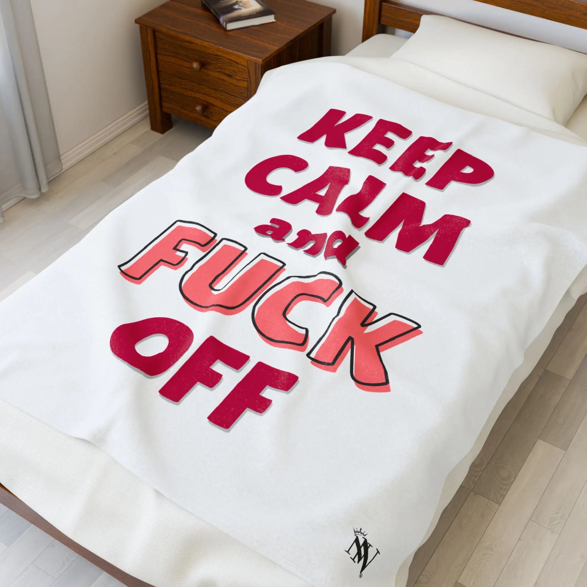 Keep Calm & Fuck Off | Mix & Match Soft Fun-Flirty Lovers’ Blankets