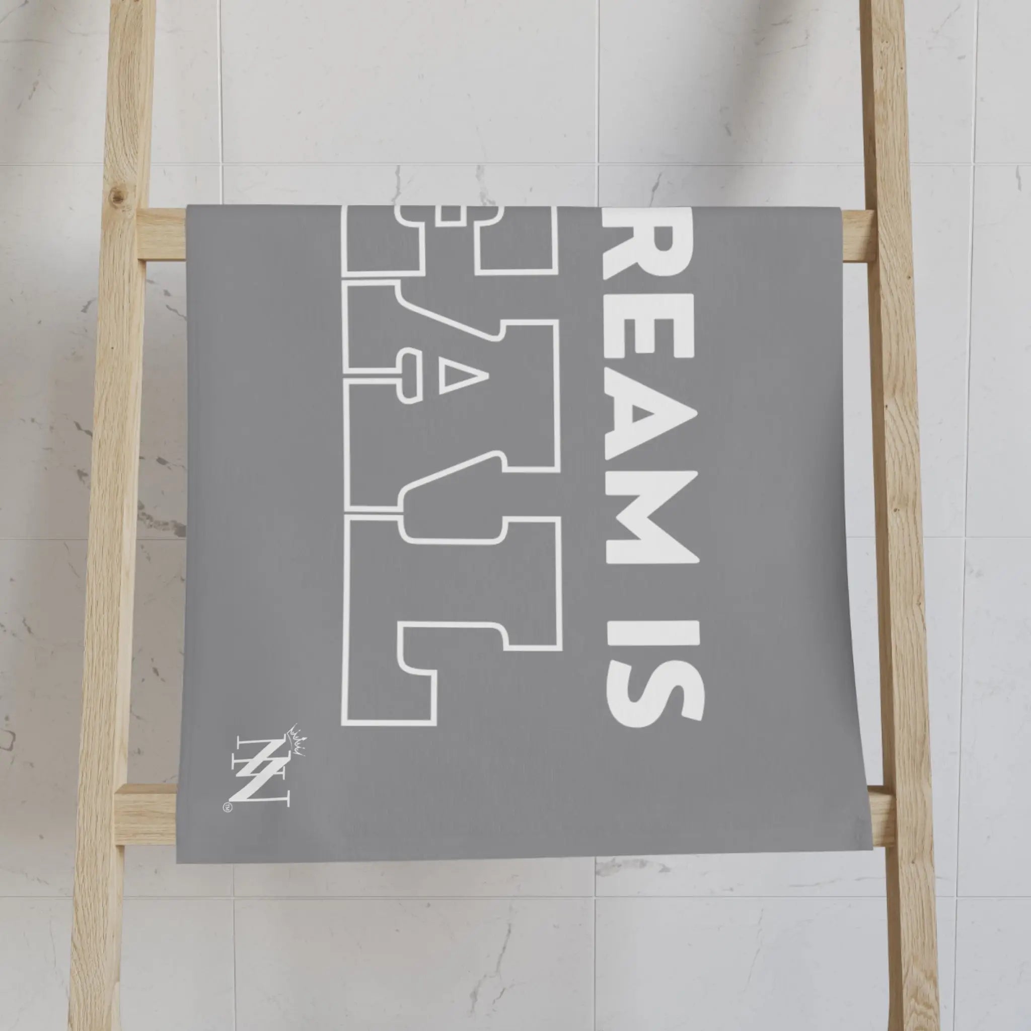 The Dream is Real Gray | Nectar Napkins Classic Fun-Flirty Loversâ Colored Towels