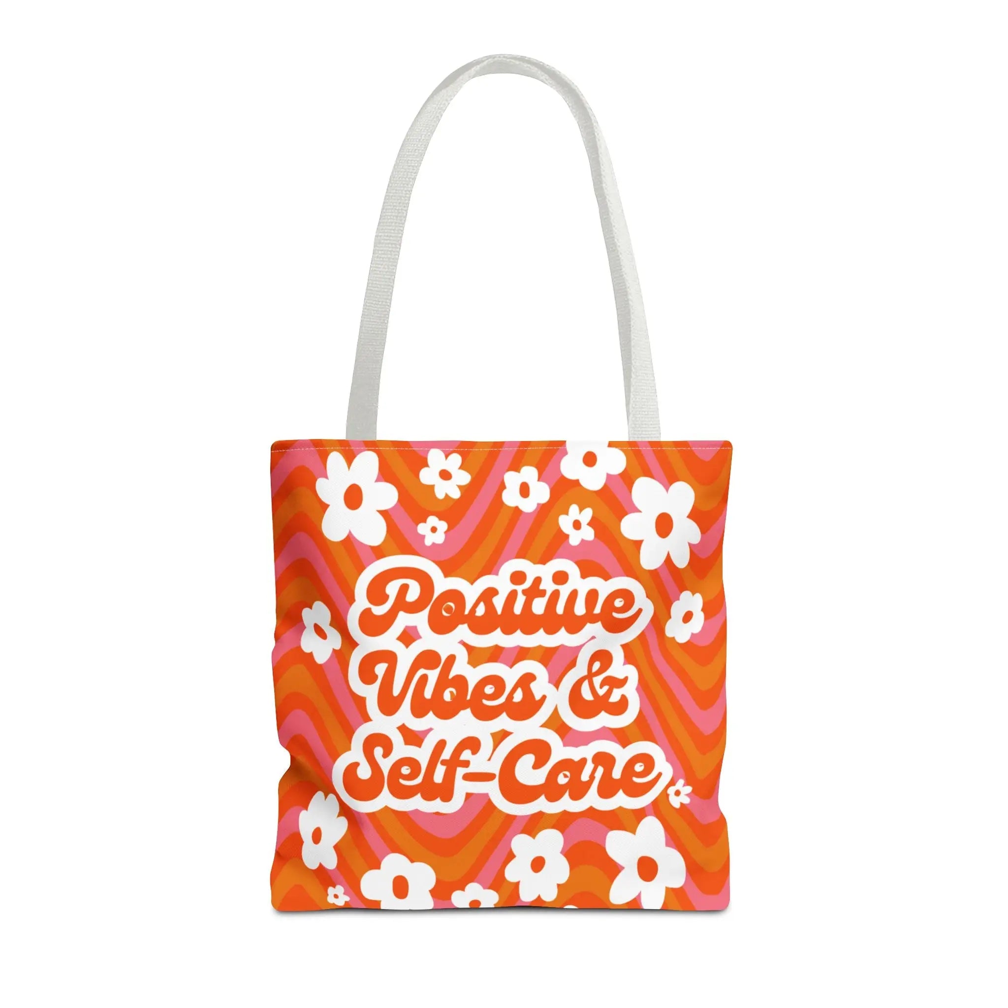 Positive Vibes & Self-Care Tote Bag