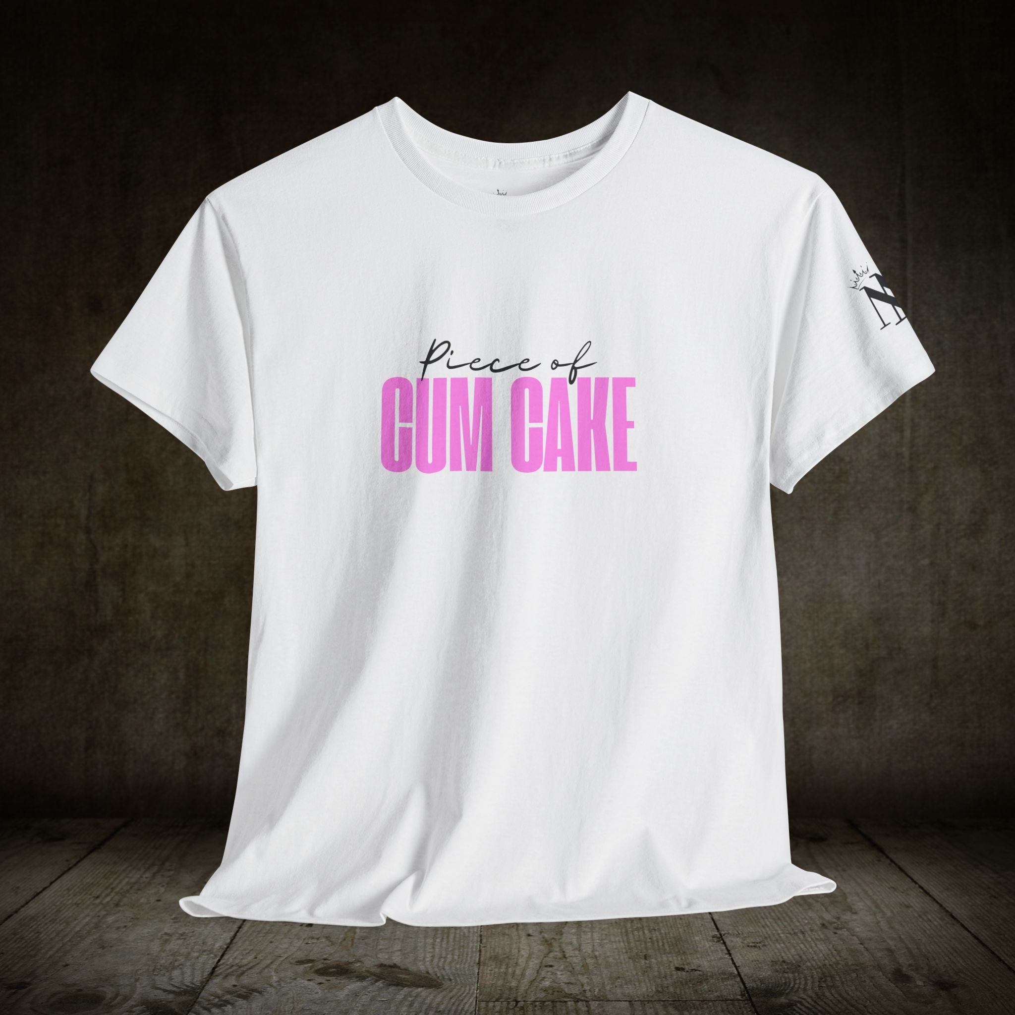 Piece of Cum Cake | Mix & Match 100% Cotton Unisex Fun-Flirty Lovers’ Tees
