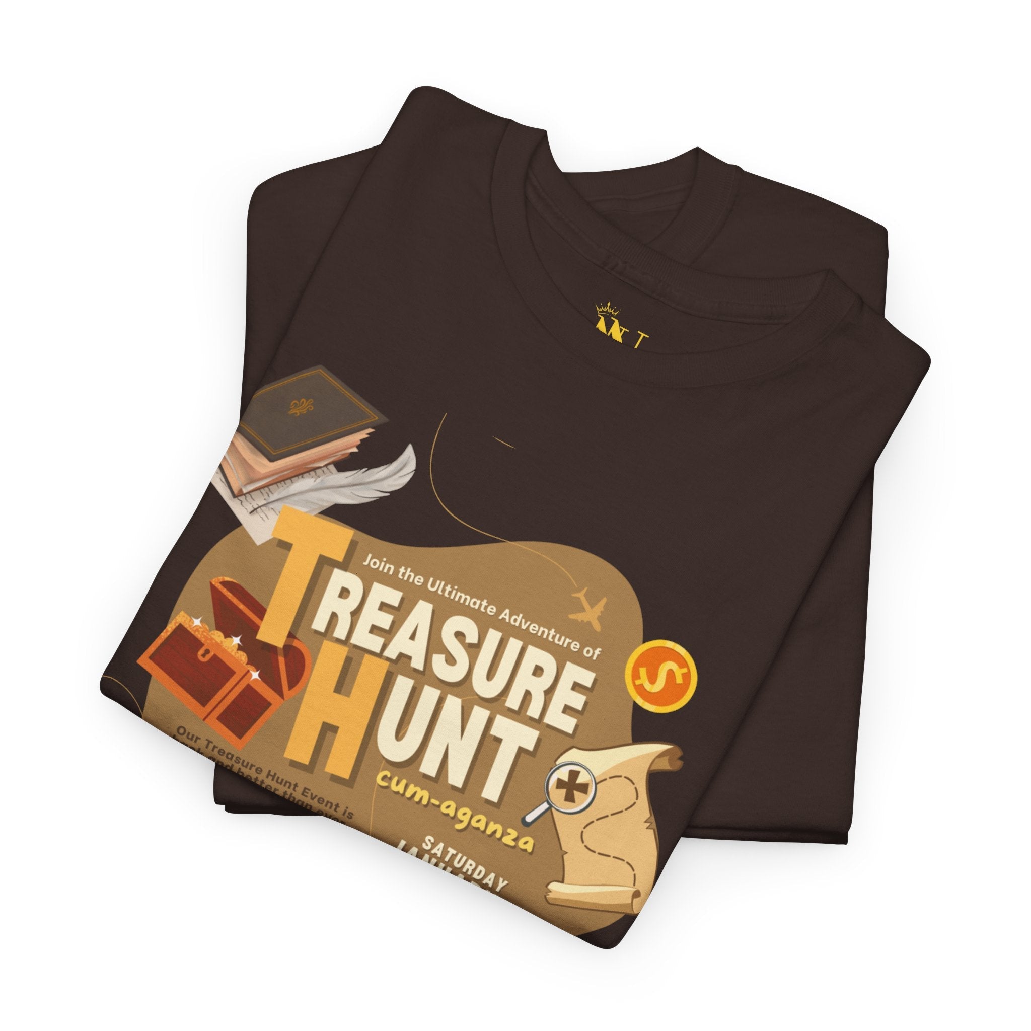 Treasure Hunt | Mix & Match 100% Cotton Unisex Fun-Flirty Lovers’ Tees