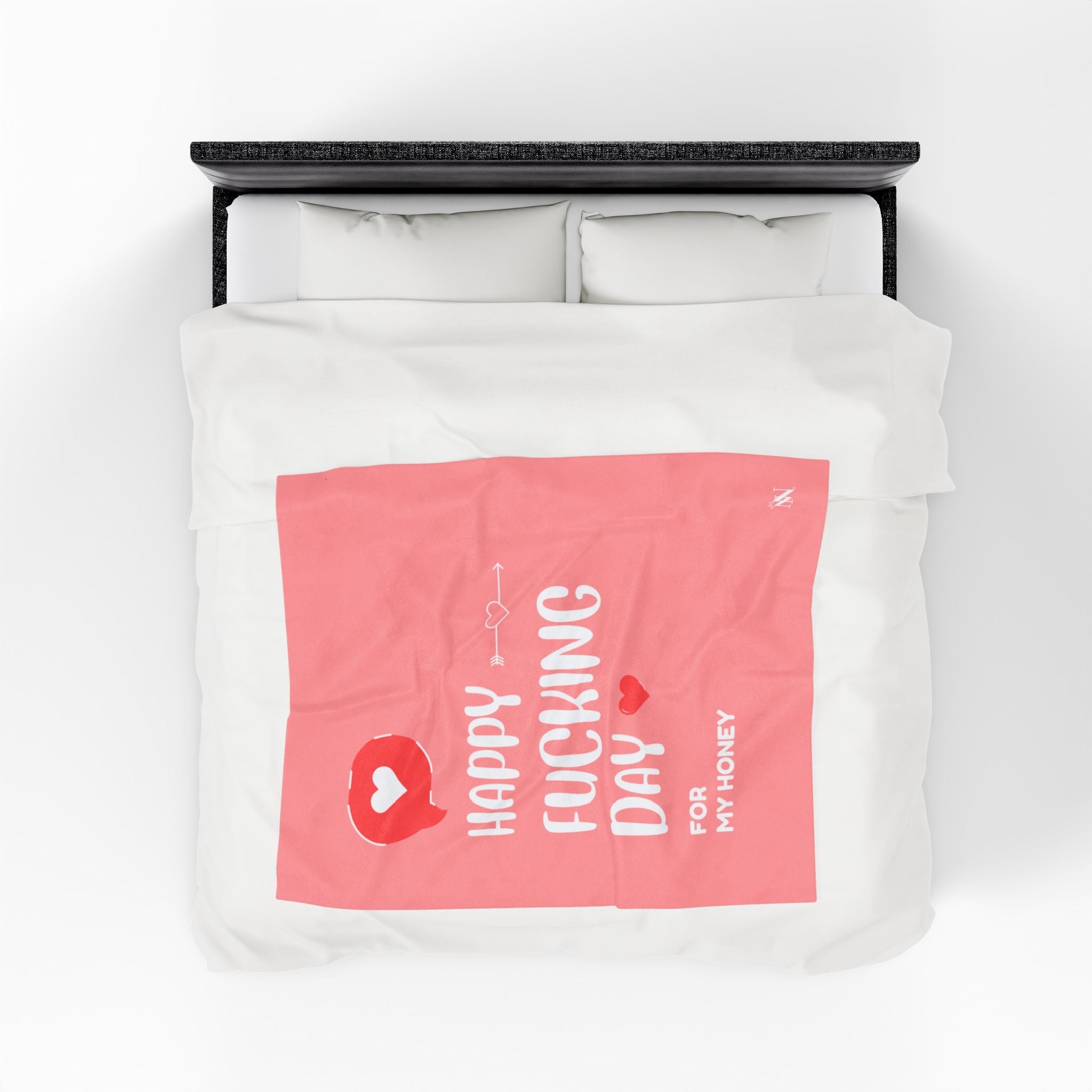 Happy Fucking Day | Mix & Match Soft Fun-Flirty Lovers’ Blankets