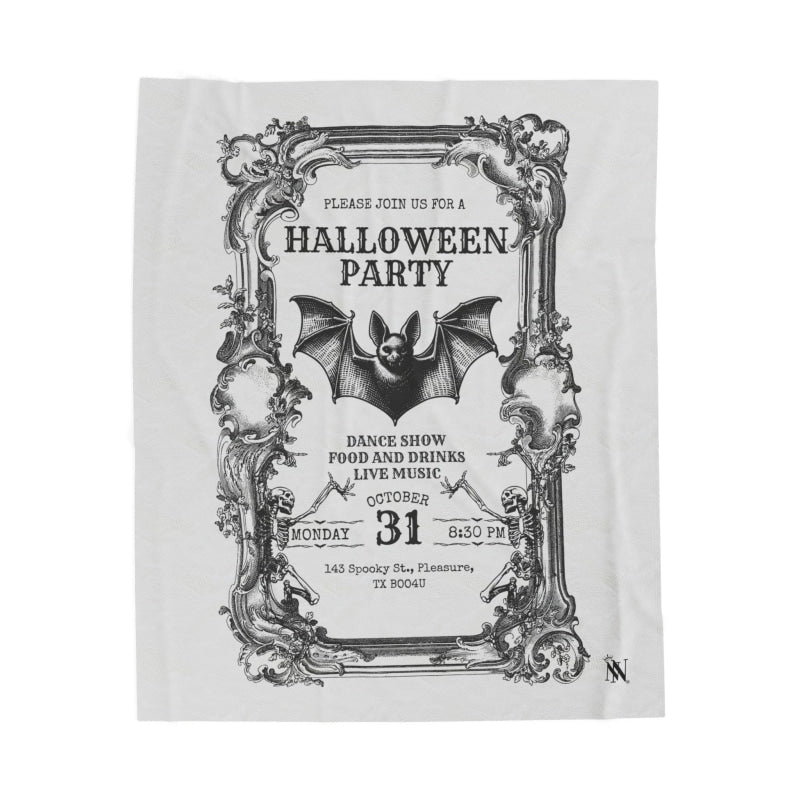 Join Us Halloween Party | Mix & Match Soft Fun-Flirty Lovers’ Blankets