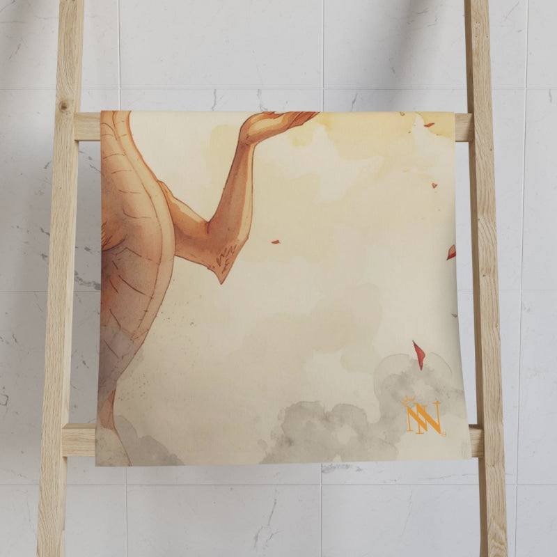 She Breathes Fire Dragon Fantasy | Mix & Match Classic Fun-Flirty Lovers’ Towels