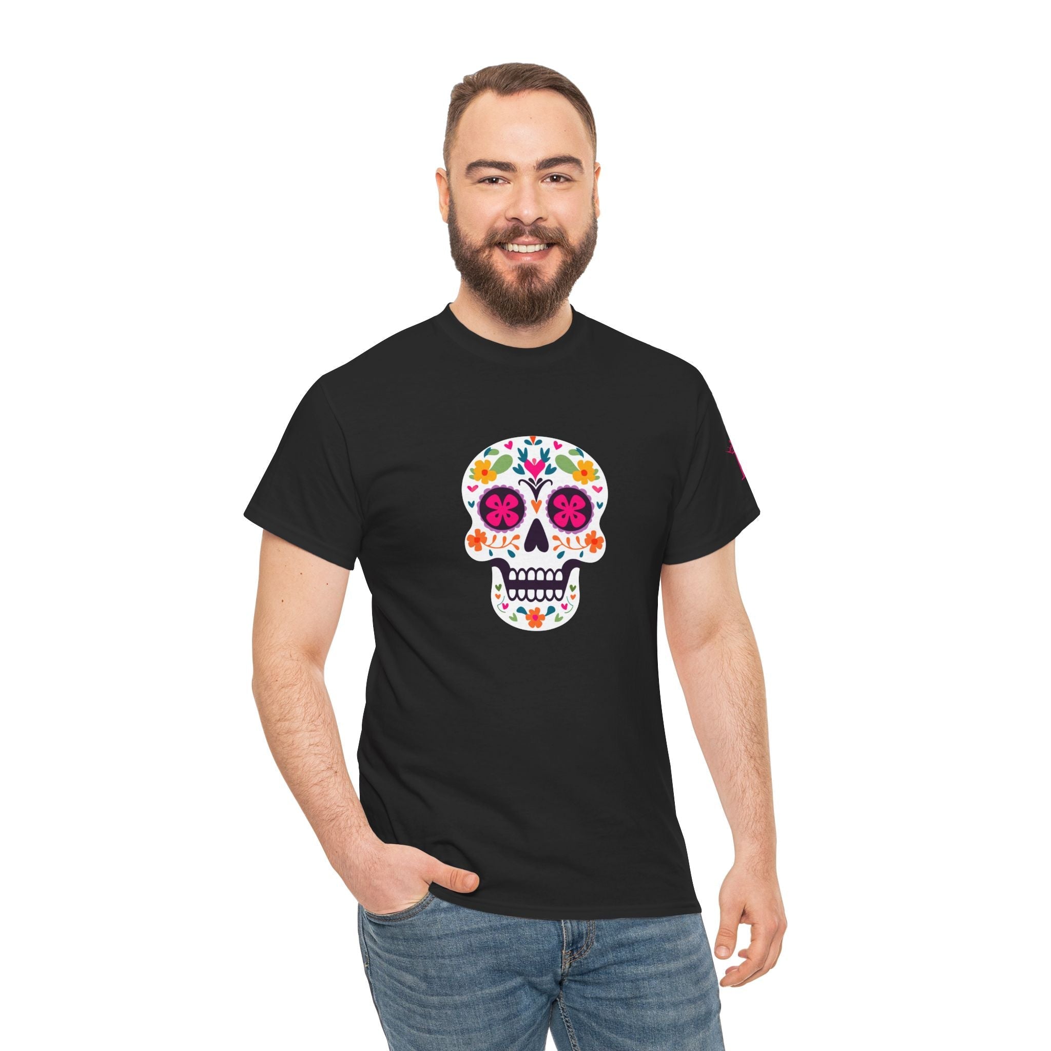 Sugar Skull Love | Mix & Match Cotton Unisex Fun-Flirty Lovers’ T-Shirts