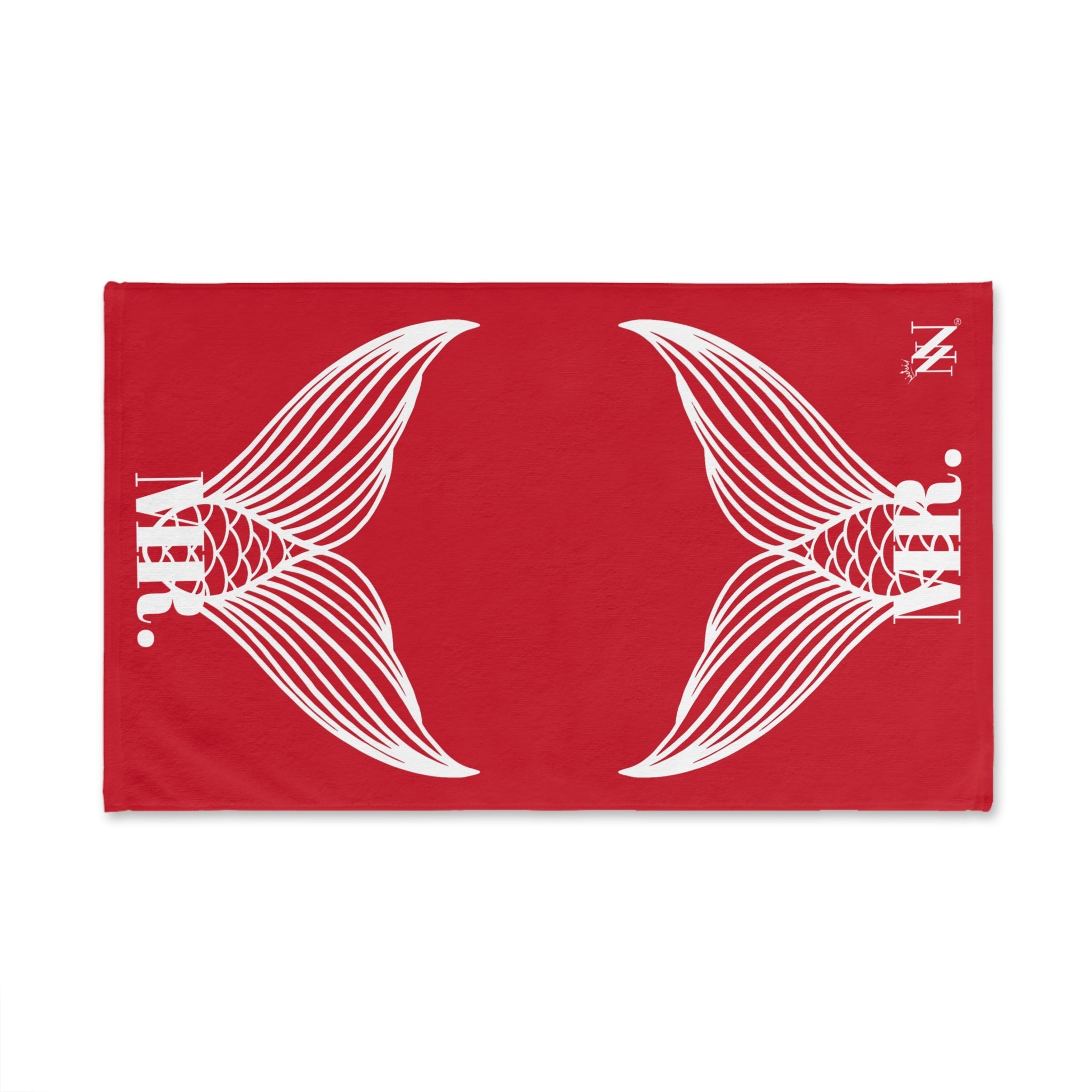 Mr. Mr. Mermaid Shareable Sides Red Cum Towel