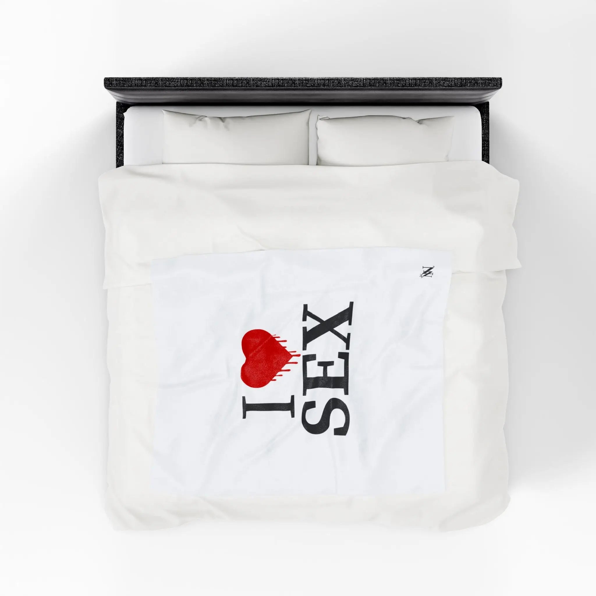 I Love Dripping Sex | Mix & Match Velveteen Fun-Flirty Lovers’ Blankets