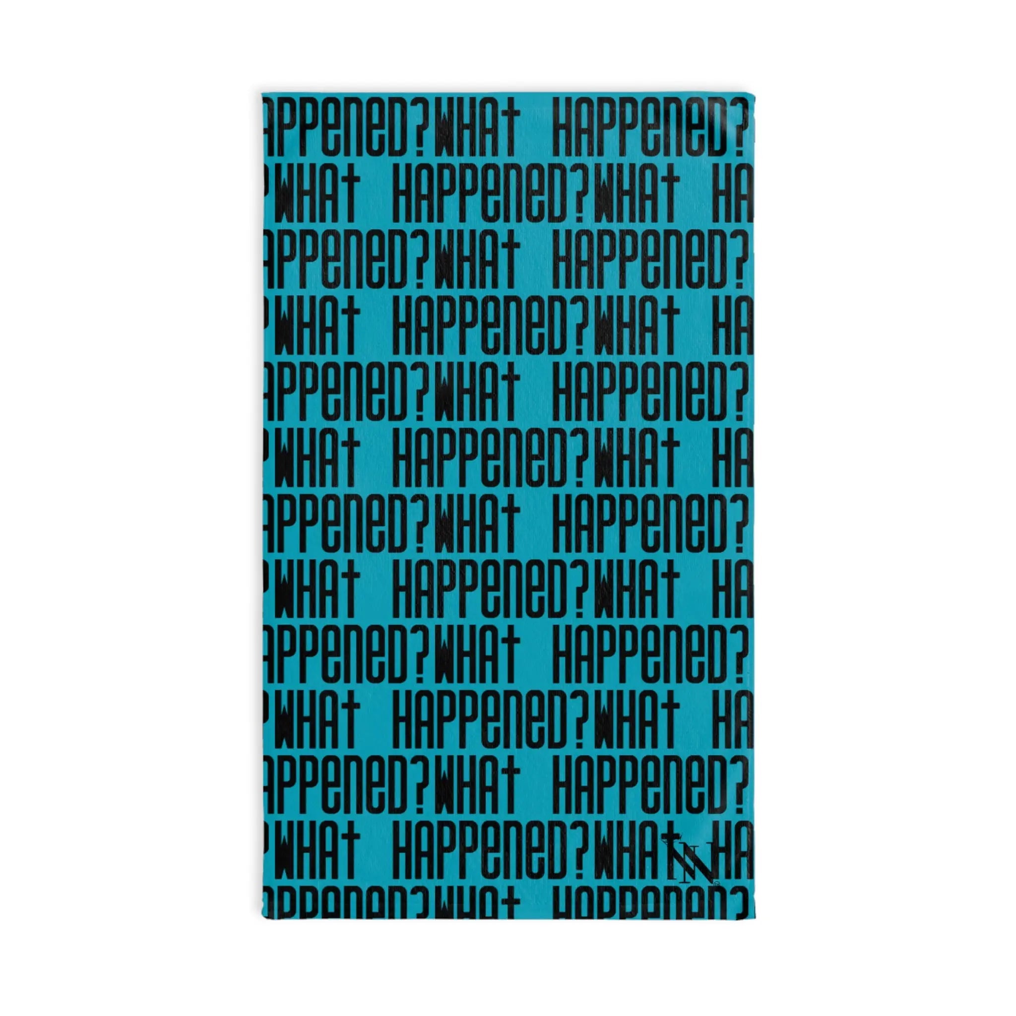 What Happened? Patterned Teal | Nectar Napkins Classic Fun-Flirty Loversâ Towels