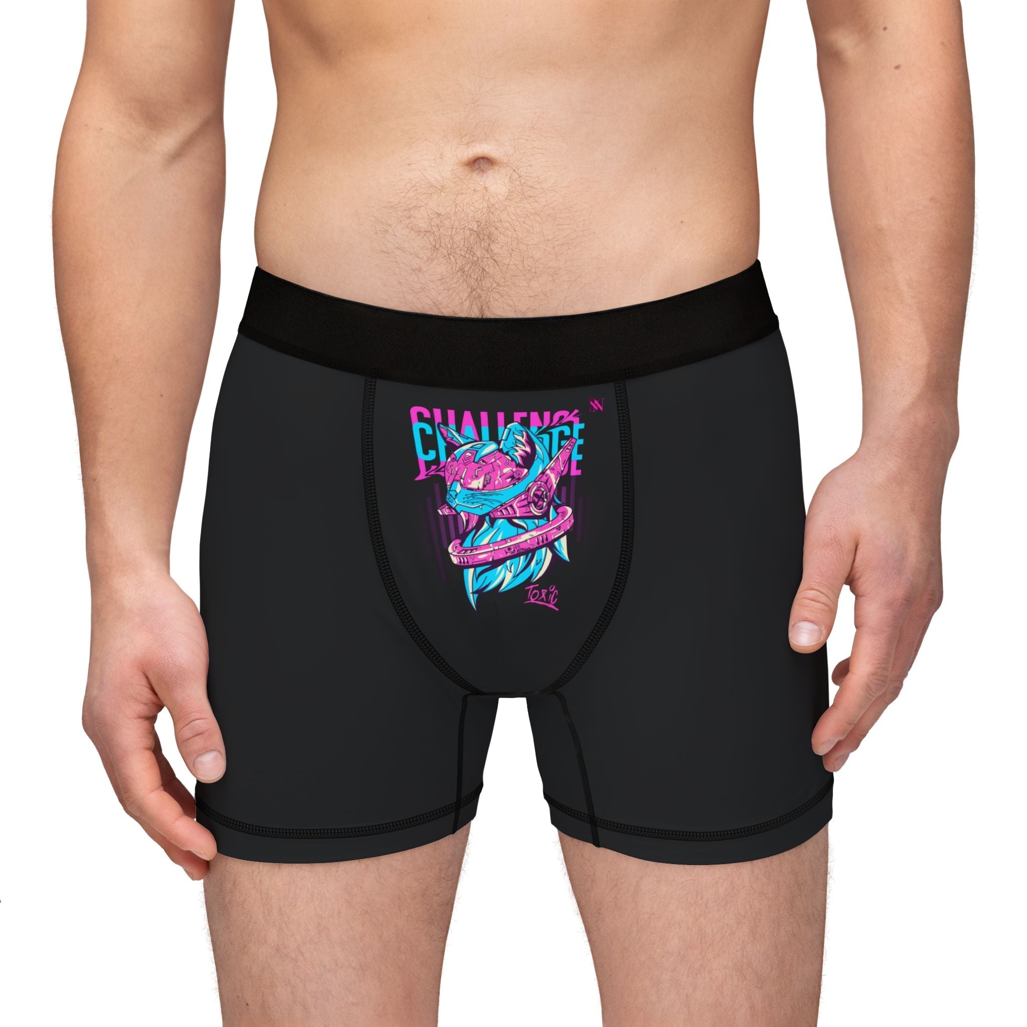 Challenge Toxic Kitty | Mix & Match Men’s Fun-Flirty Lovers’ Boxer Briefs