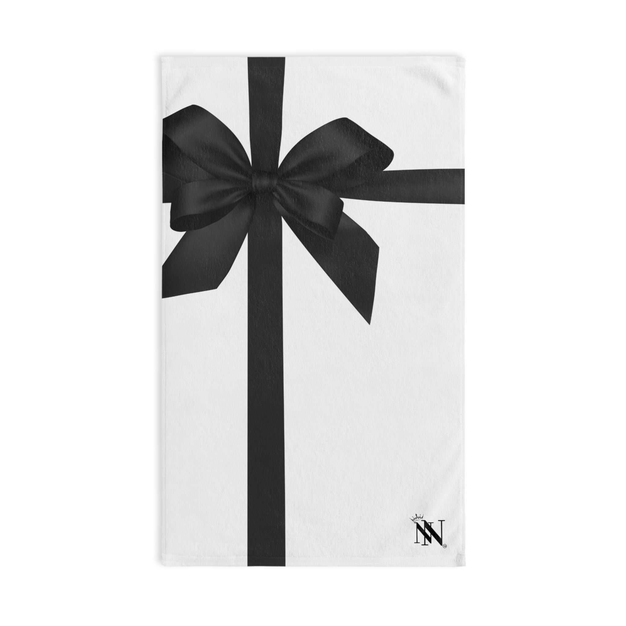 Unwrap Me Black Bow | Mix & Match Original Fun-Flirty Lovers’ Towels