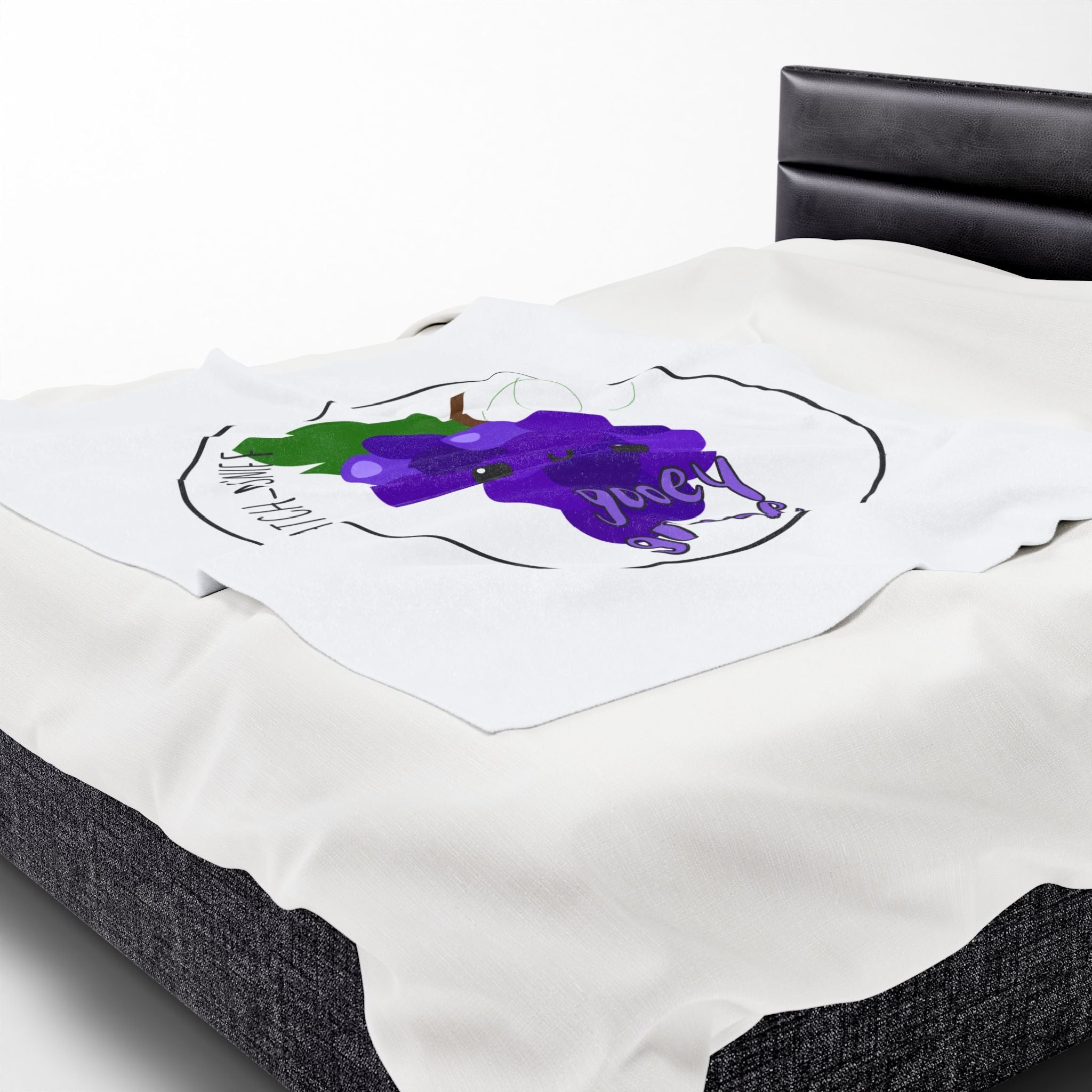 Gooey Grape Scratch N Sniff | Mix & Match Fun-Flirty Lovers’ Blankets
