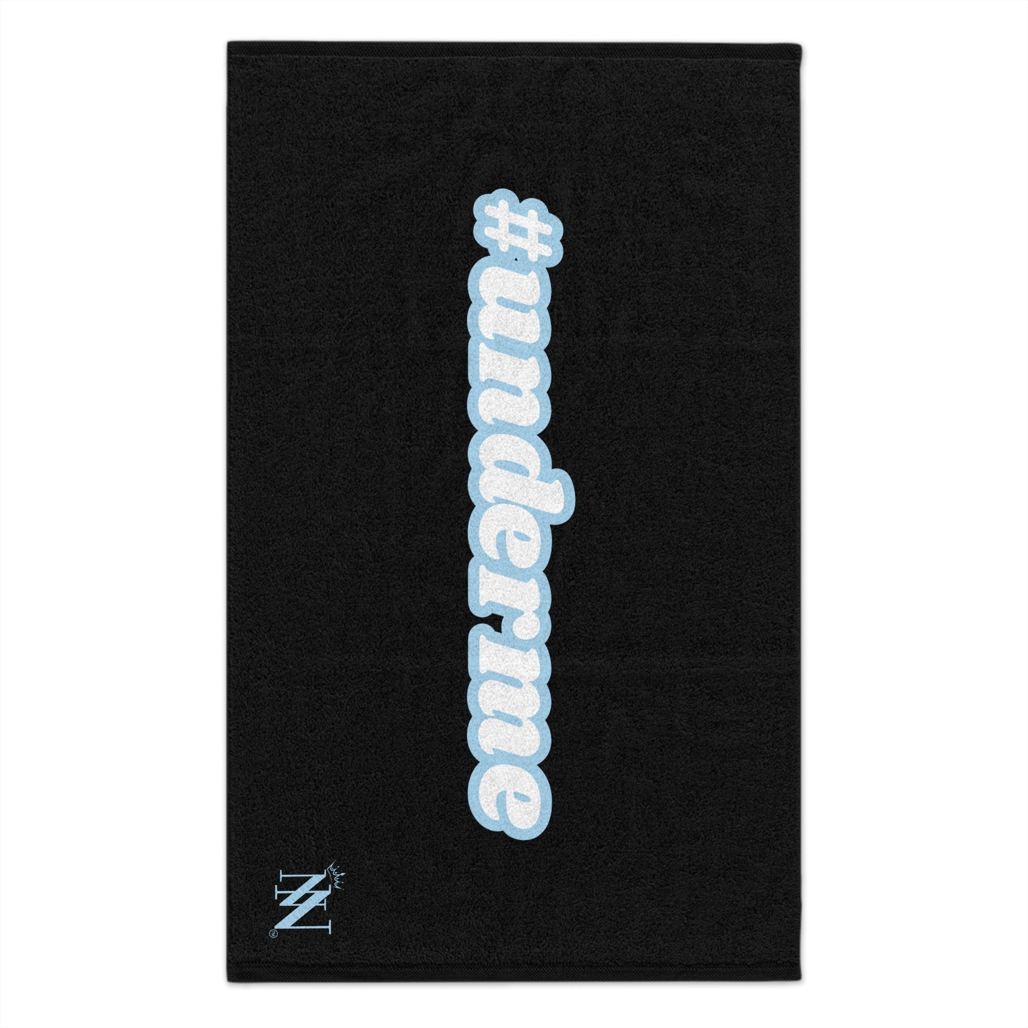 #underme Blue Black | Mix & Match Soft Fun-Flirty Lovers’ Towels