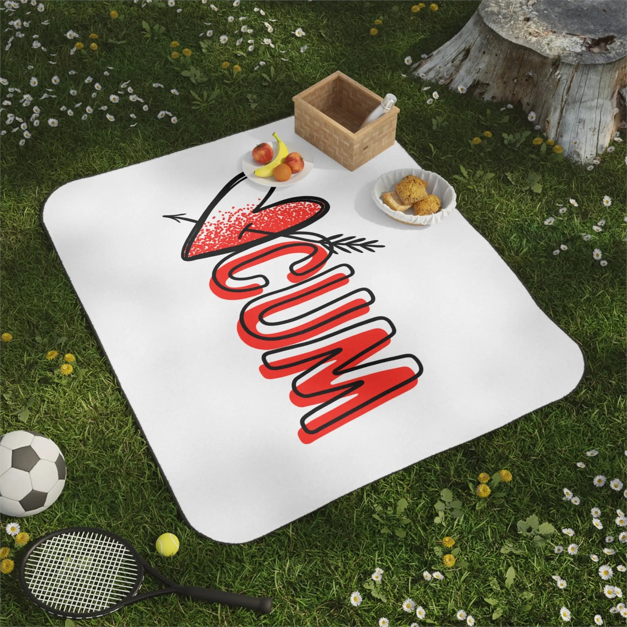 Heart Arrow Cum Sex Blanket